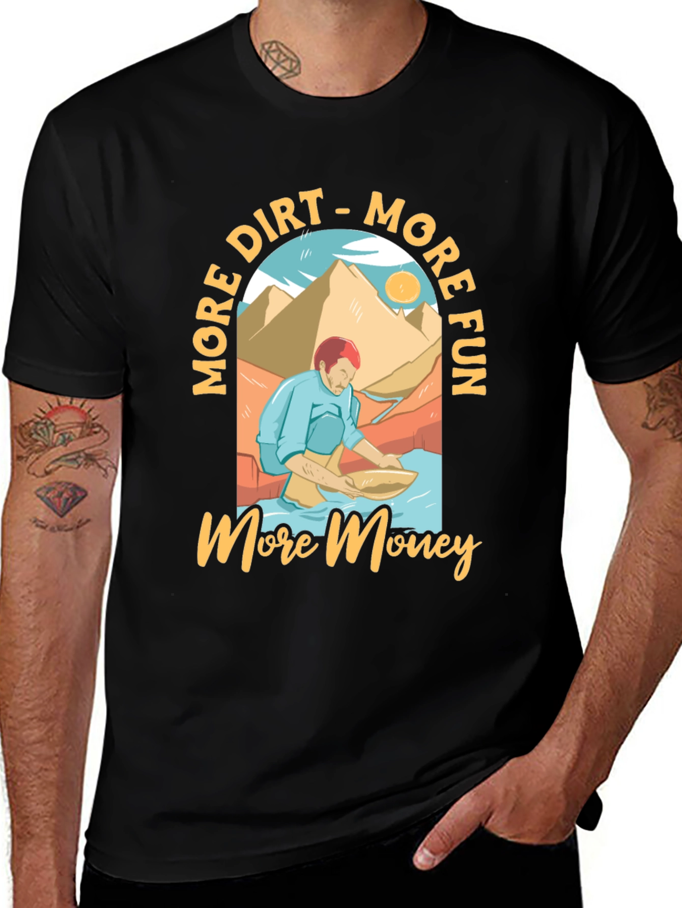 Variant 10 of More Dirt More Fun Graphic Tee