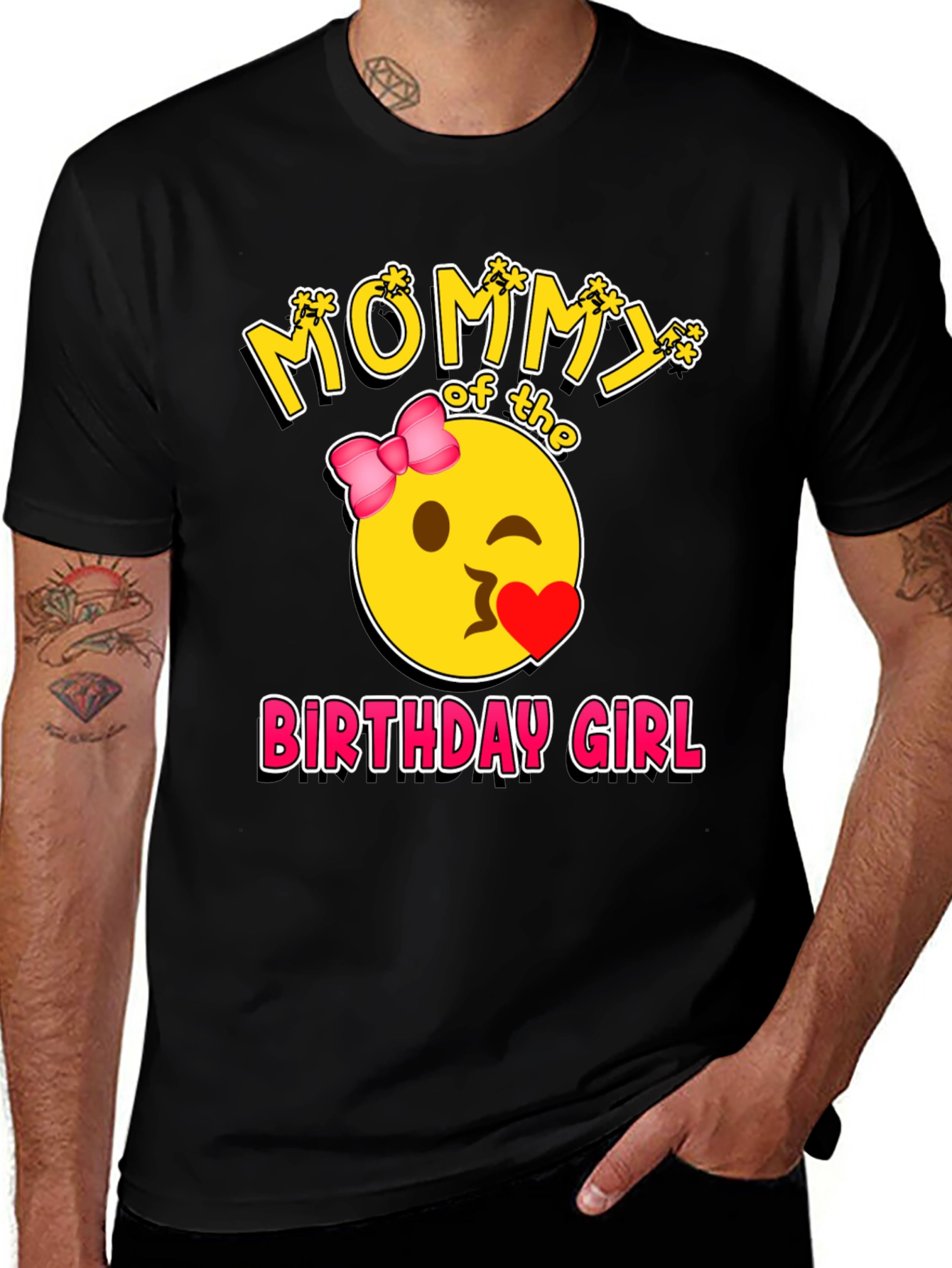 Mommy of the Birthday Girl Graphic Tee
