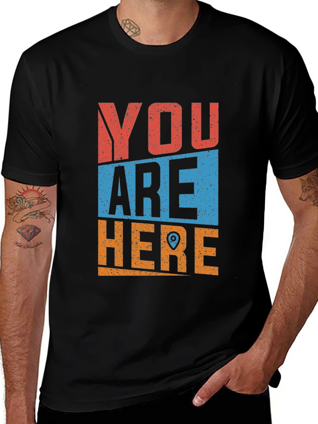 Variant 5 of You Are Here Graphic T-Shirt