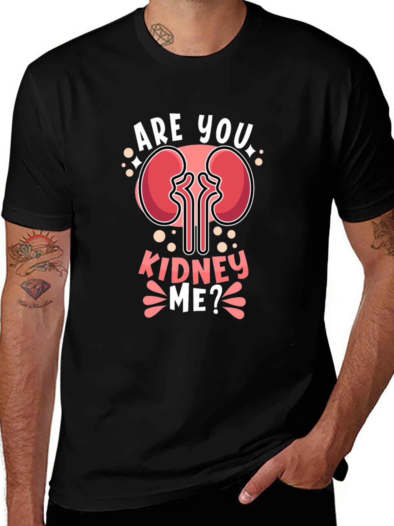Variant 3 of Are You Kidney Me? Graphic T-Shirt