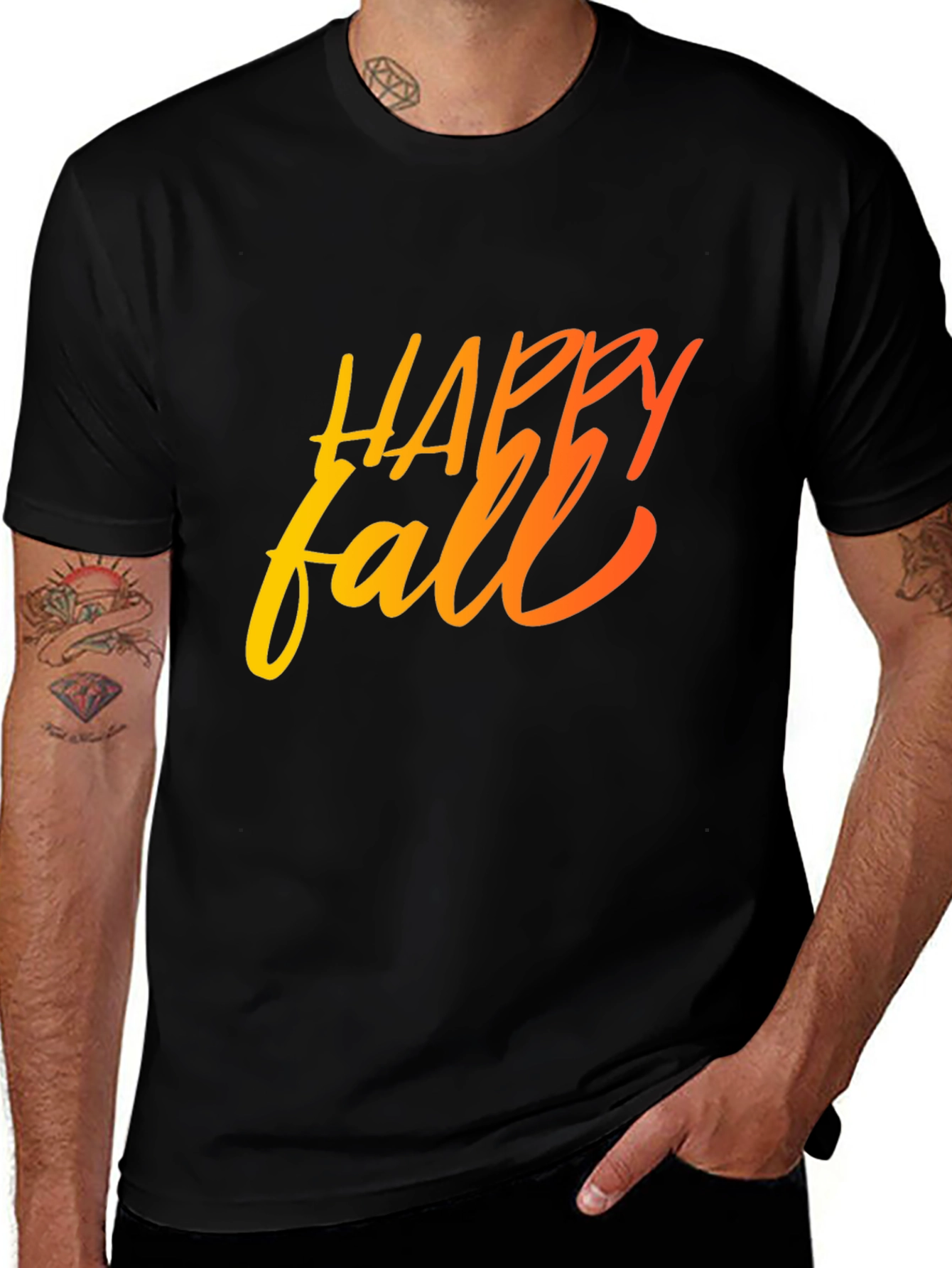 Happy Fall T-Shirt - Autumn Season Apparel