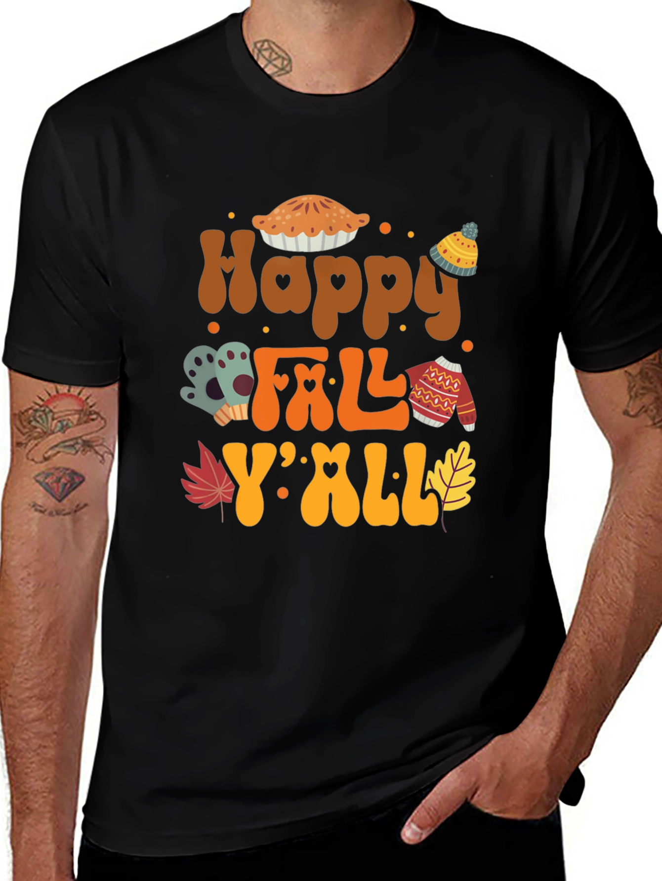 Happy Fall Y'all Graphic Tee
