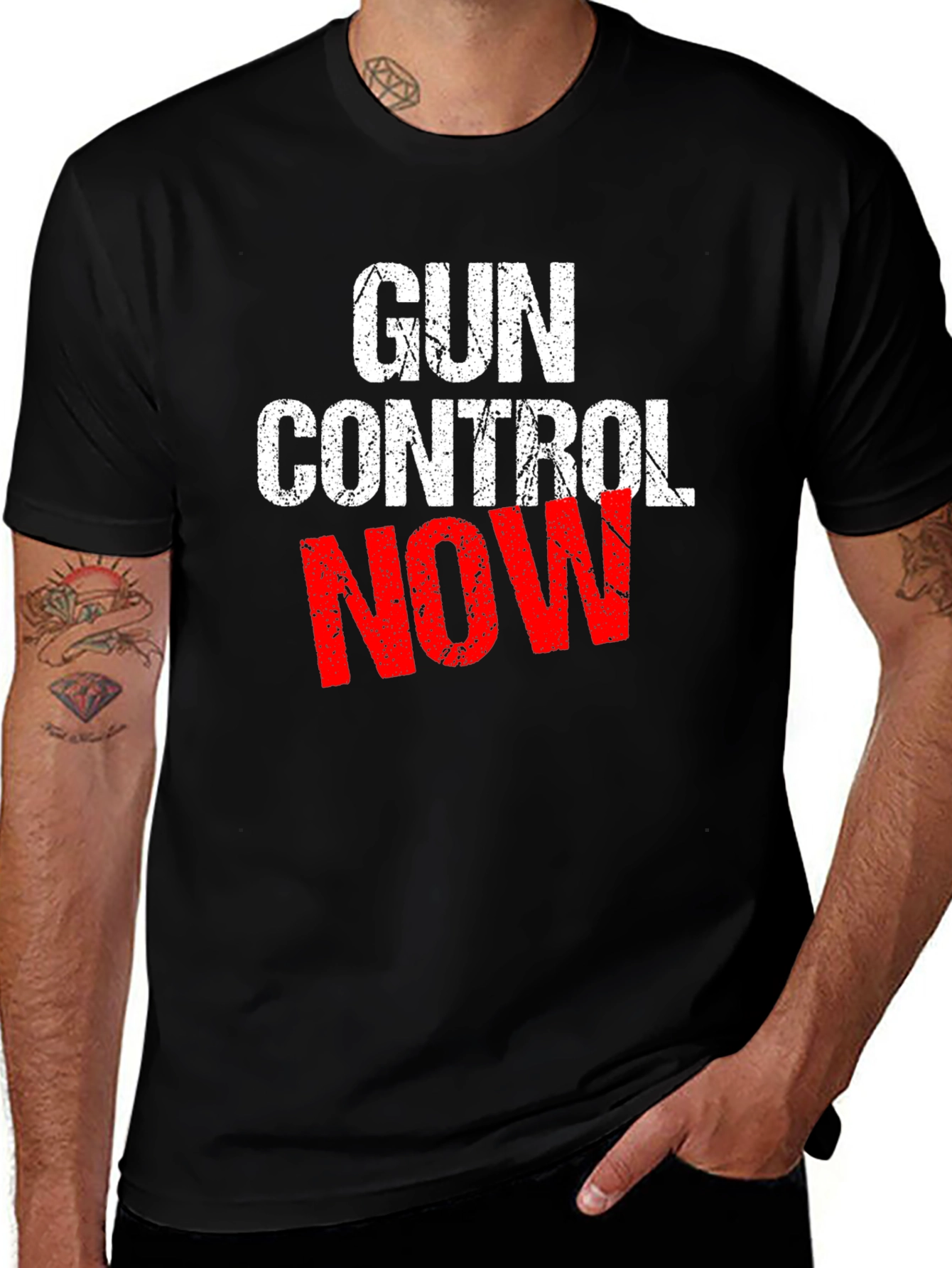 Variant 3 of Gun Control Now T-Shirt
