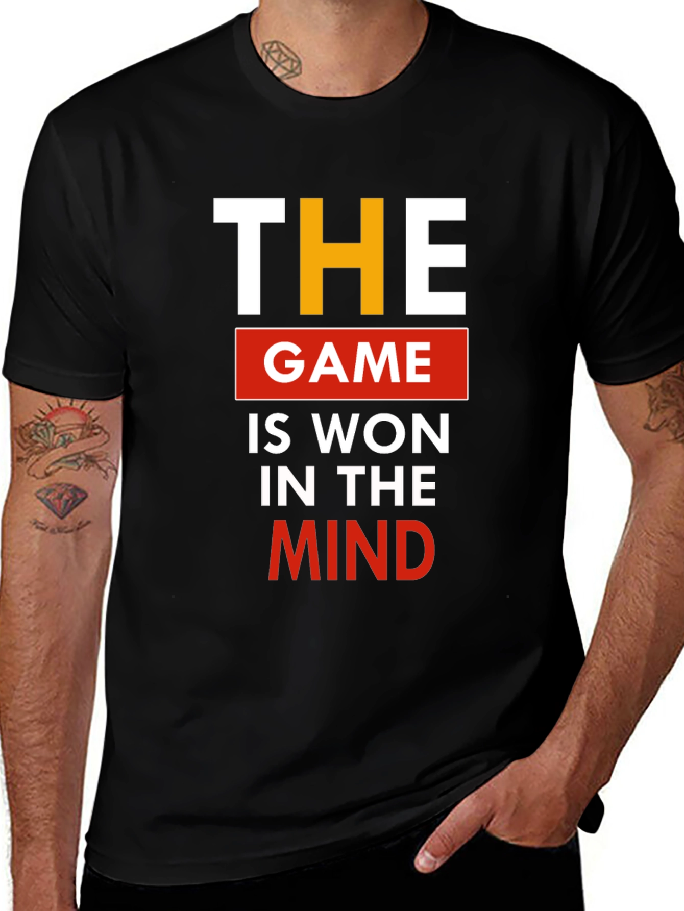 Variant 23 of Mind Game T-Shirt: The Game is Won in the Mind