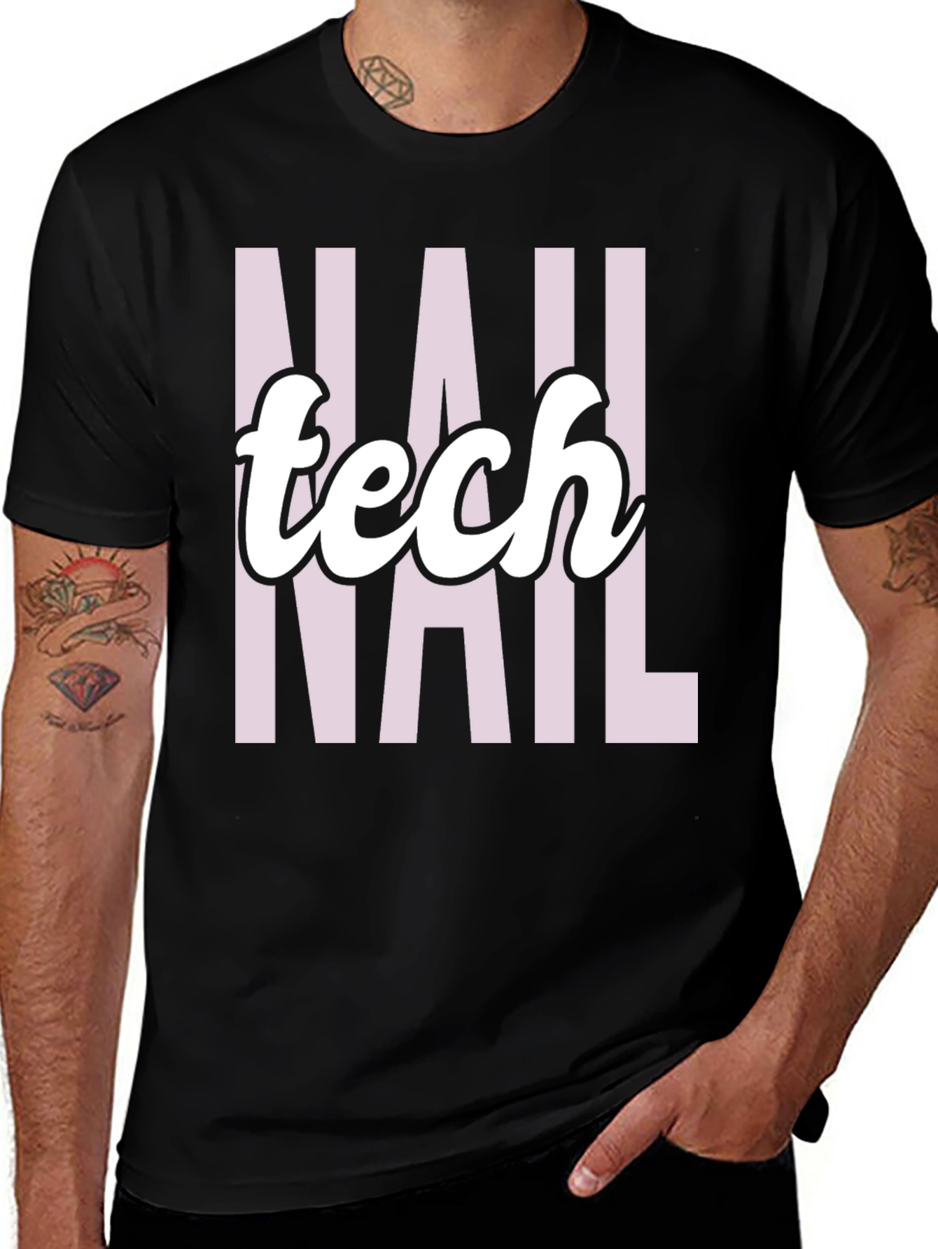 Nail Tech Black T-Shirt