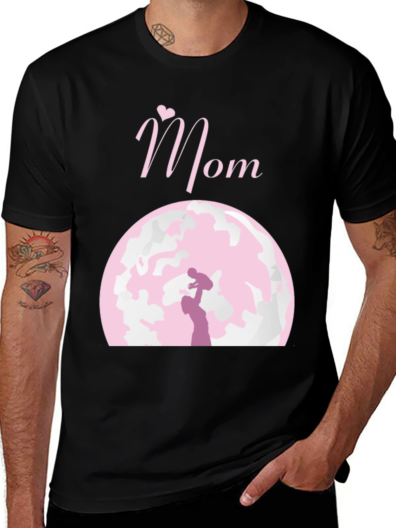 Variant 16 of Mom & Baby Silhouette T-Shirt