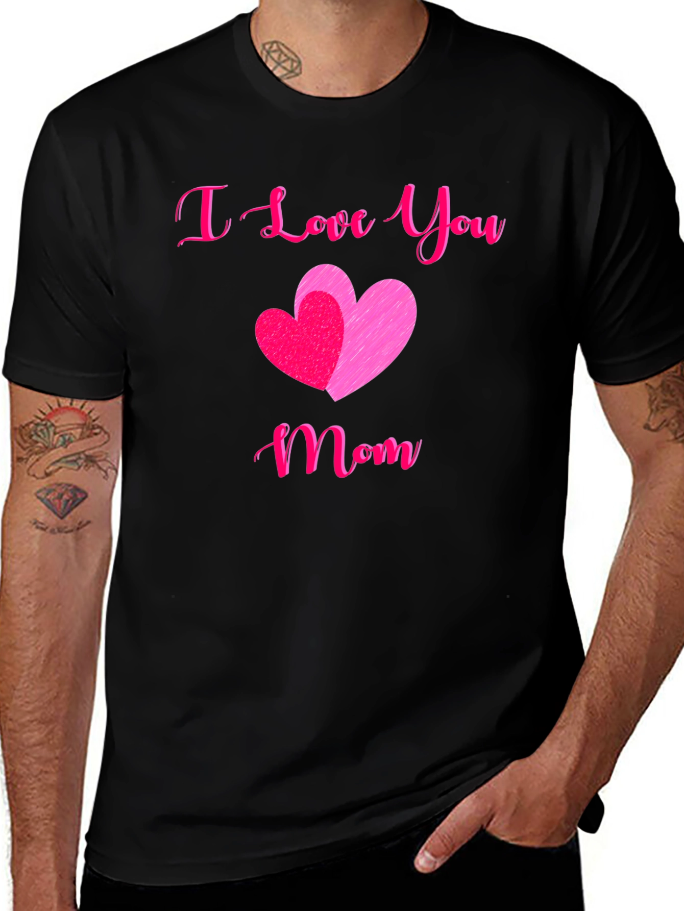Variant 6 of I Love You Mom T-Shirt - Mother's Day Gift
