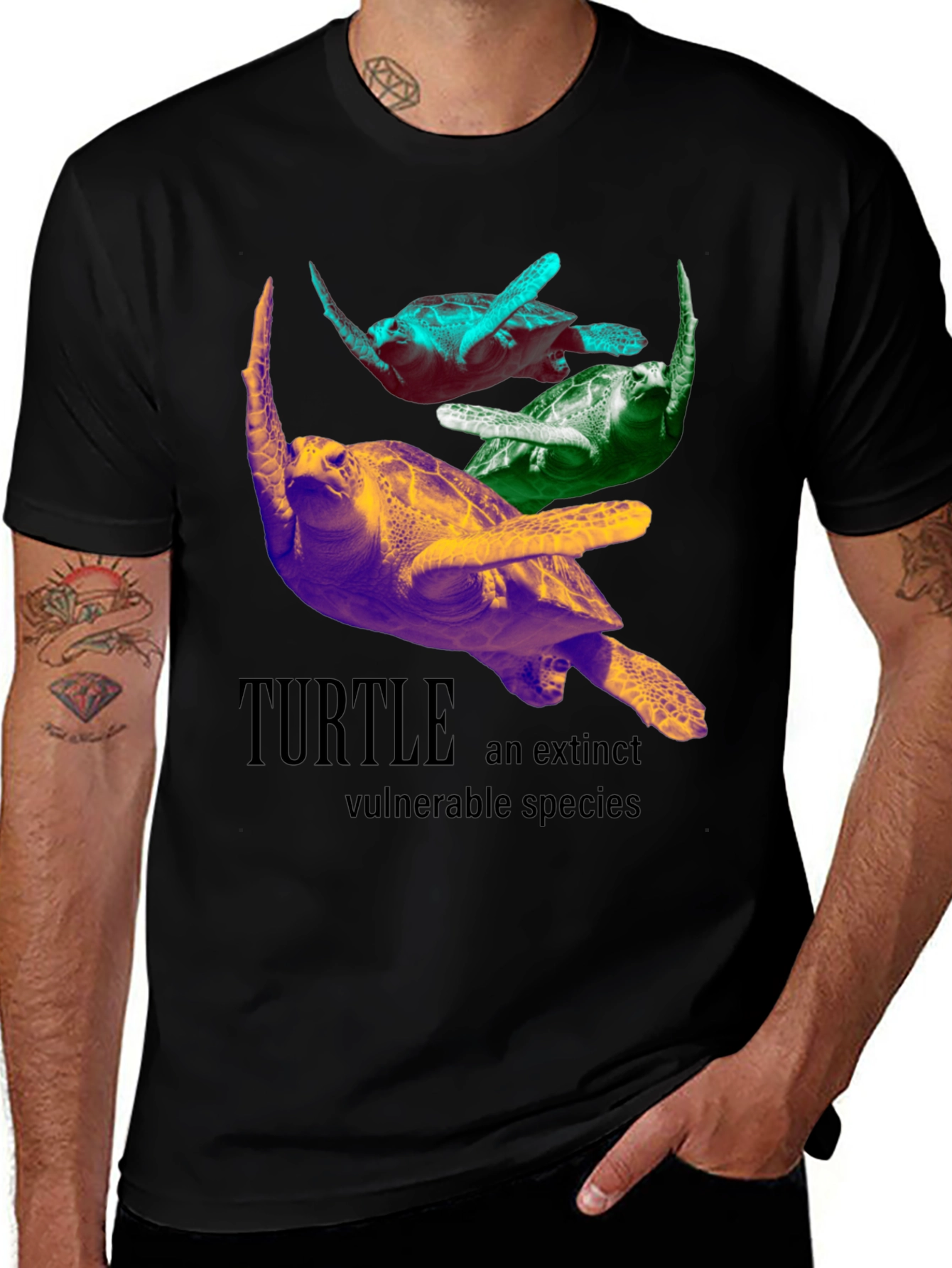 Variant 18 of Turtle Species Graphic Tee