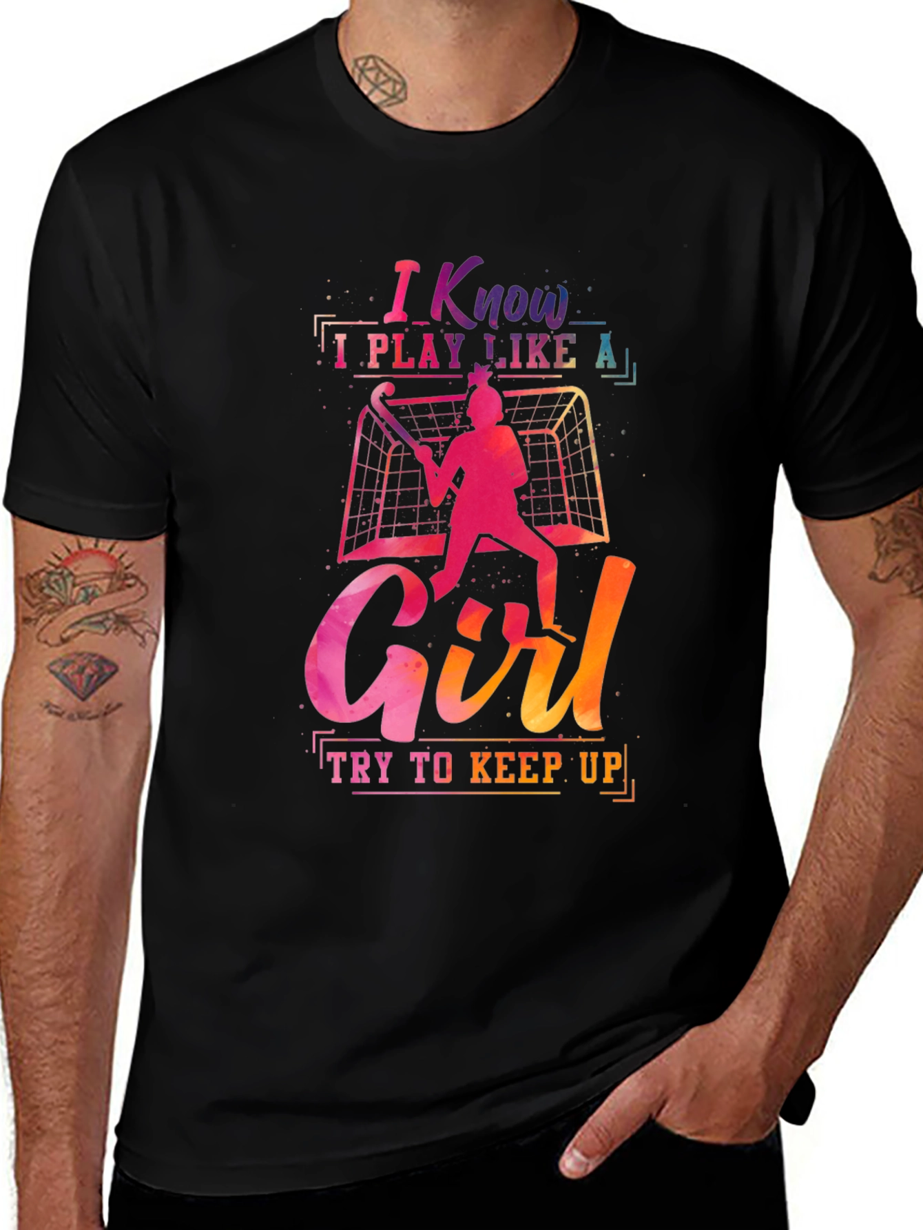 Variant 26 of I Know I Play Like a Girl T-Shirt