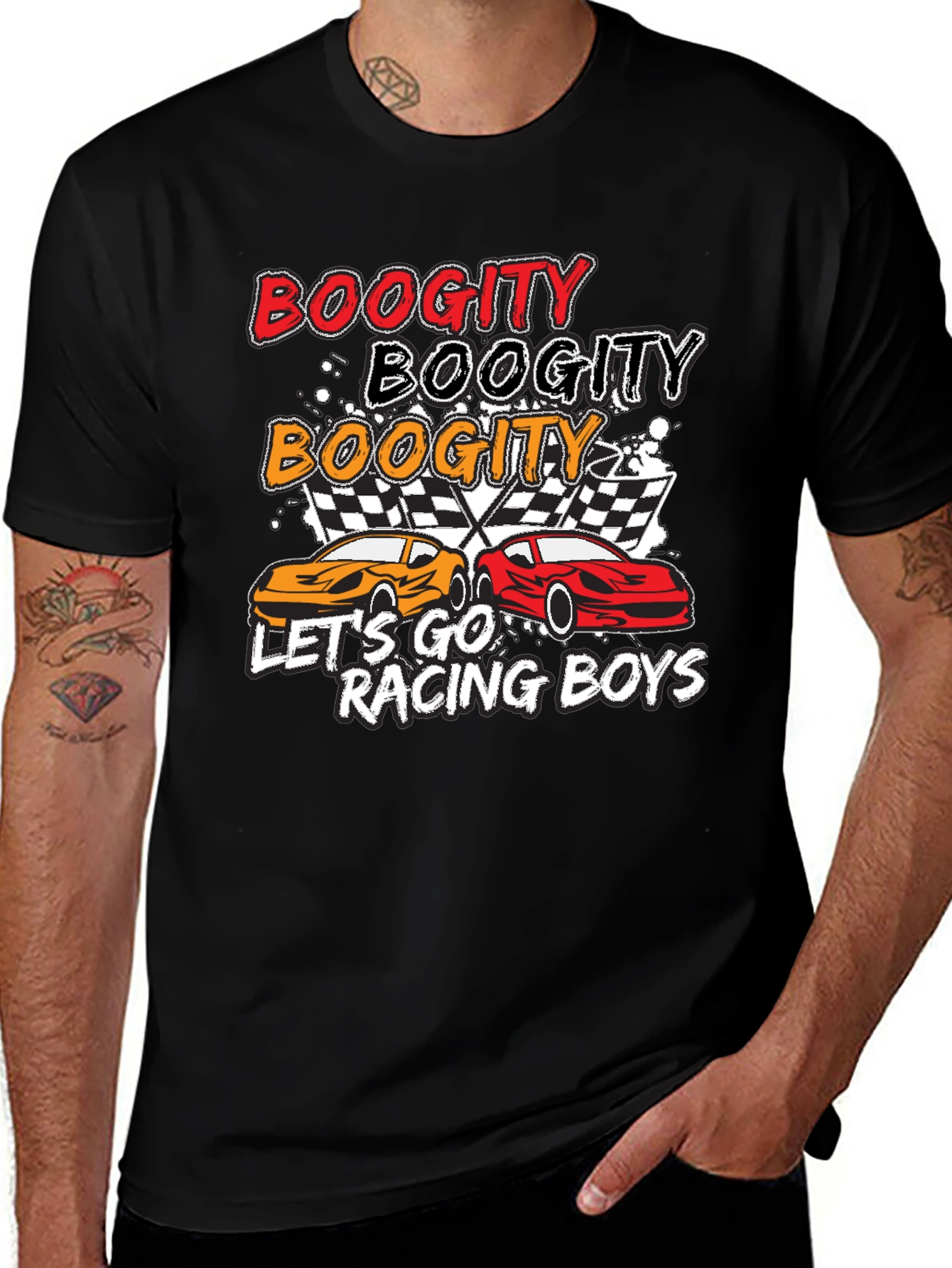 Variant 17 of Boogity Racing T-Shirt