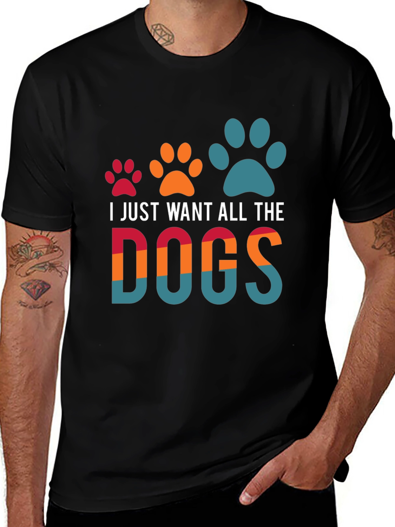 Variant 26 of Dog Lover T-Shirt - All the Dogs!