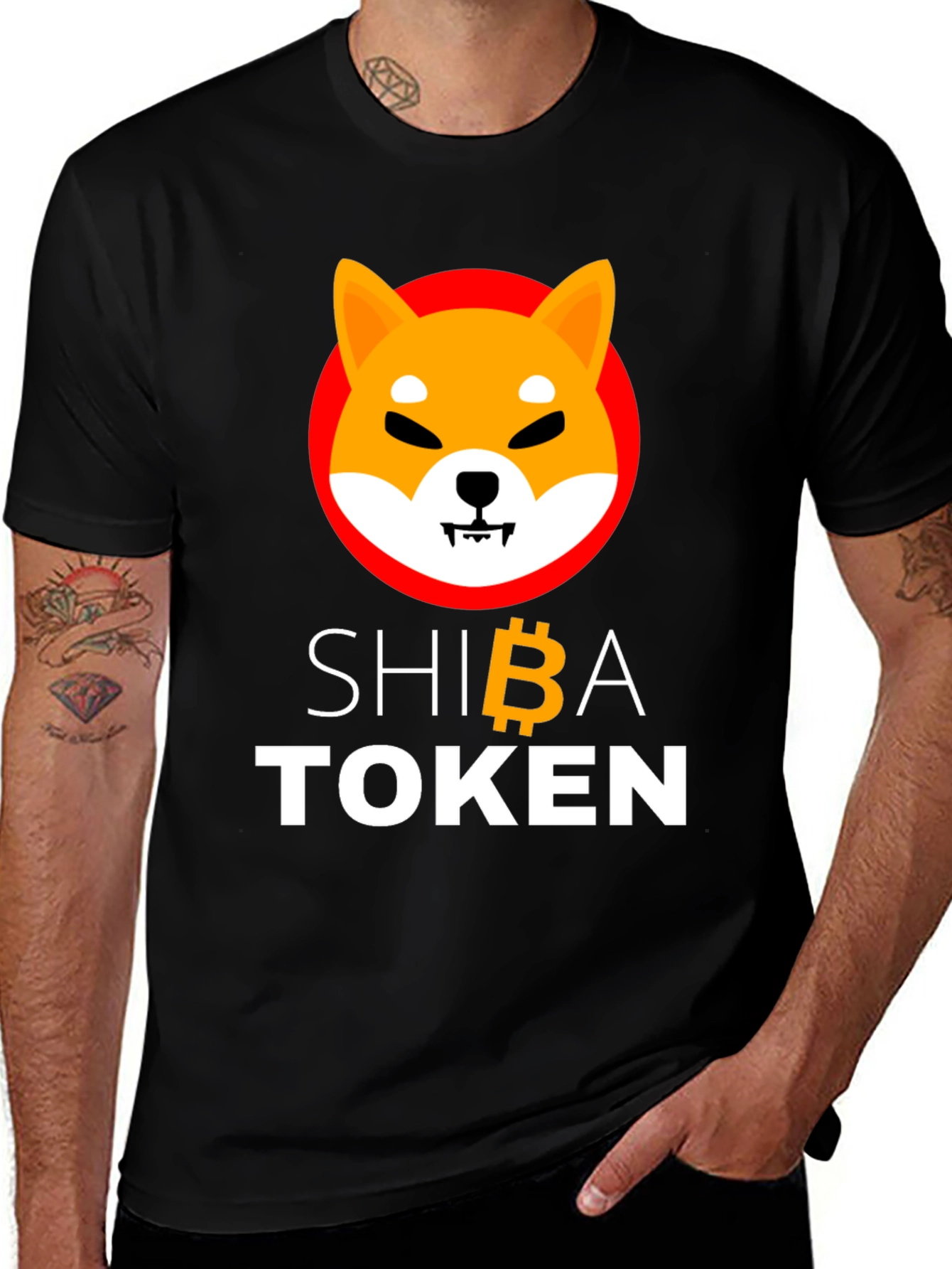 Shiba Token Crypto T-Shirt - Meme Cryptocurrency Tee