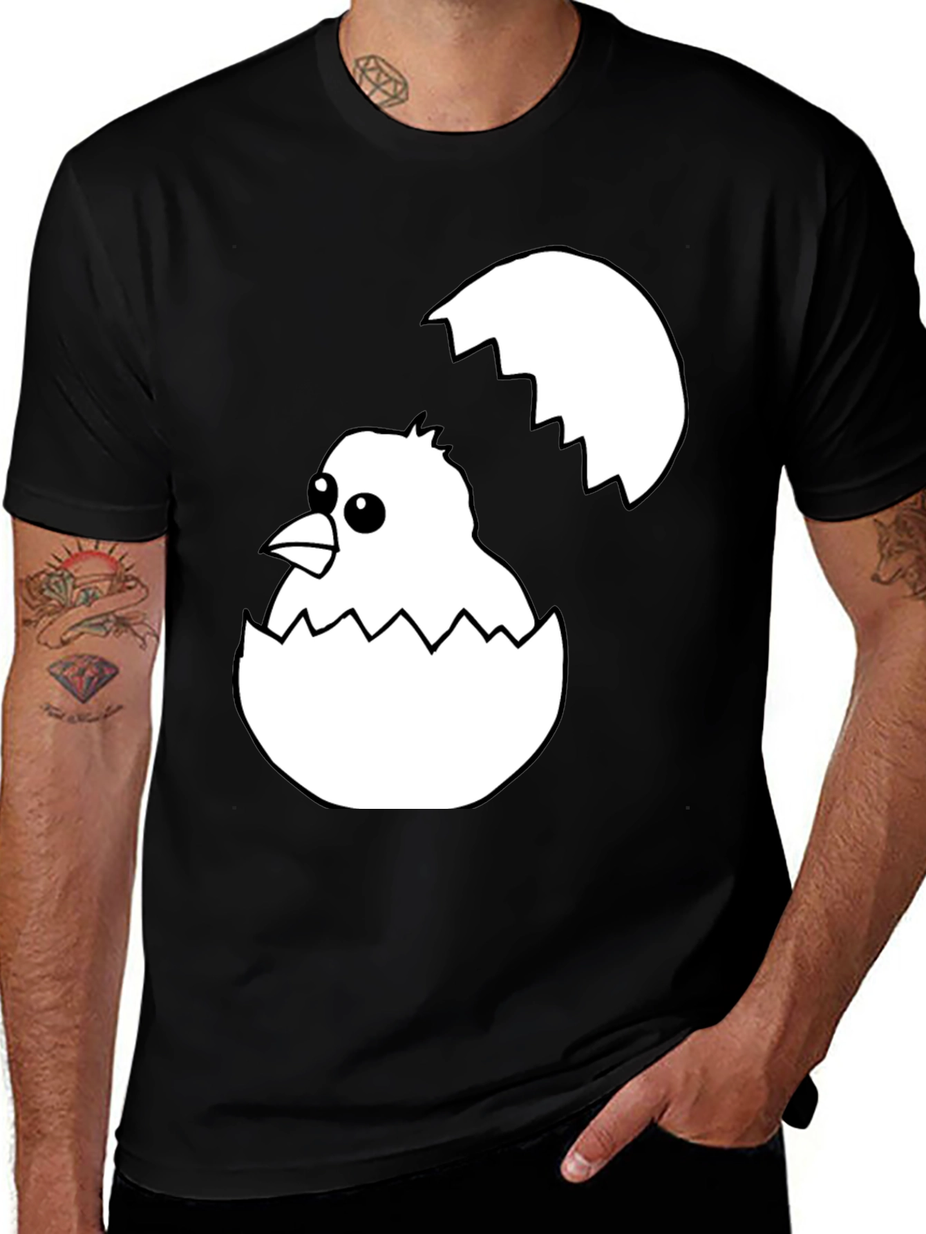 Chick Hatching T-Shirt - Easter Novelty Tee
