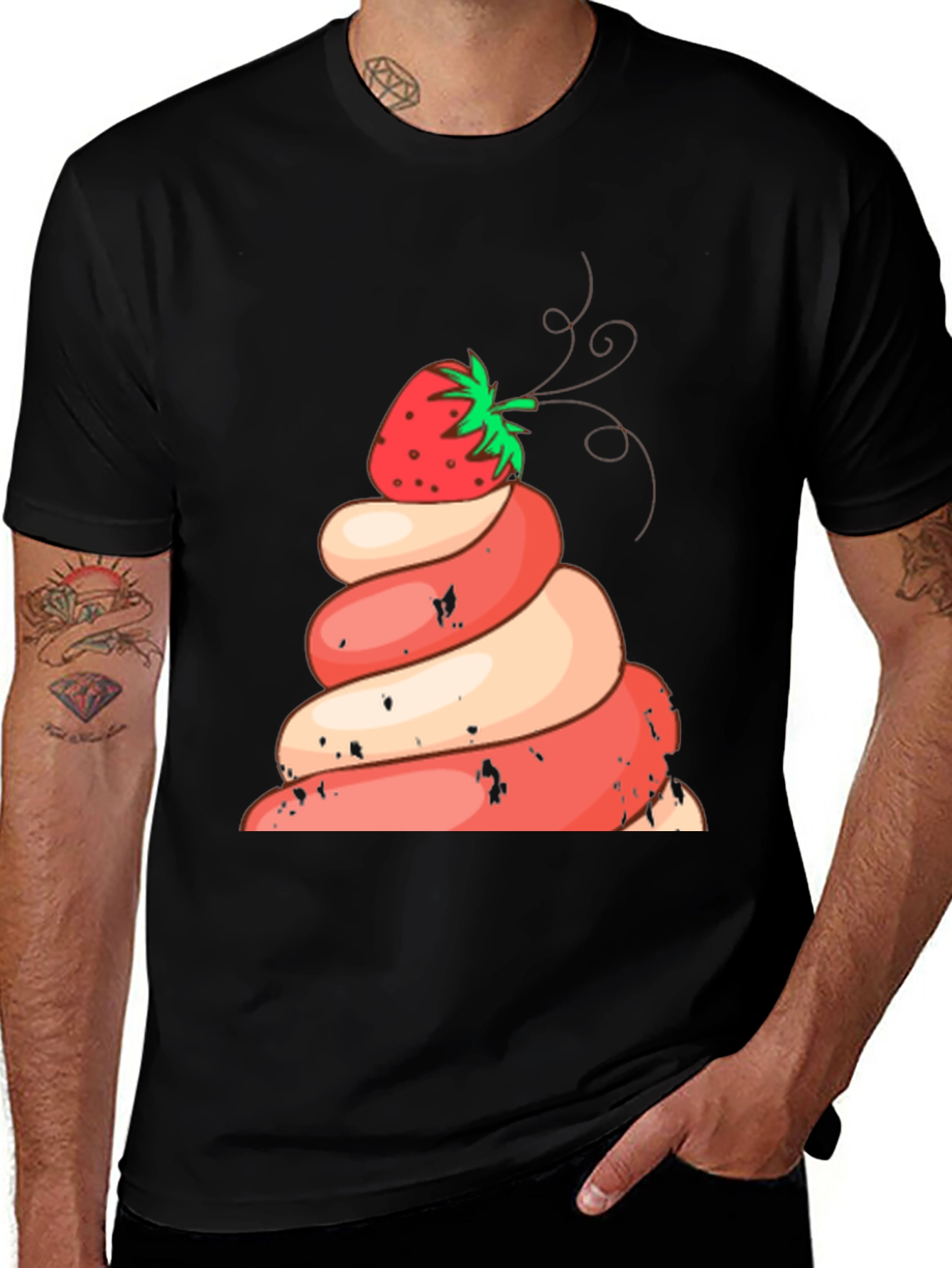 Strawberry Swirl T-Shirt