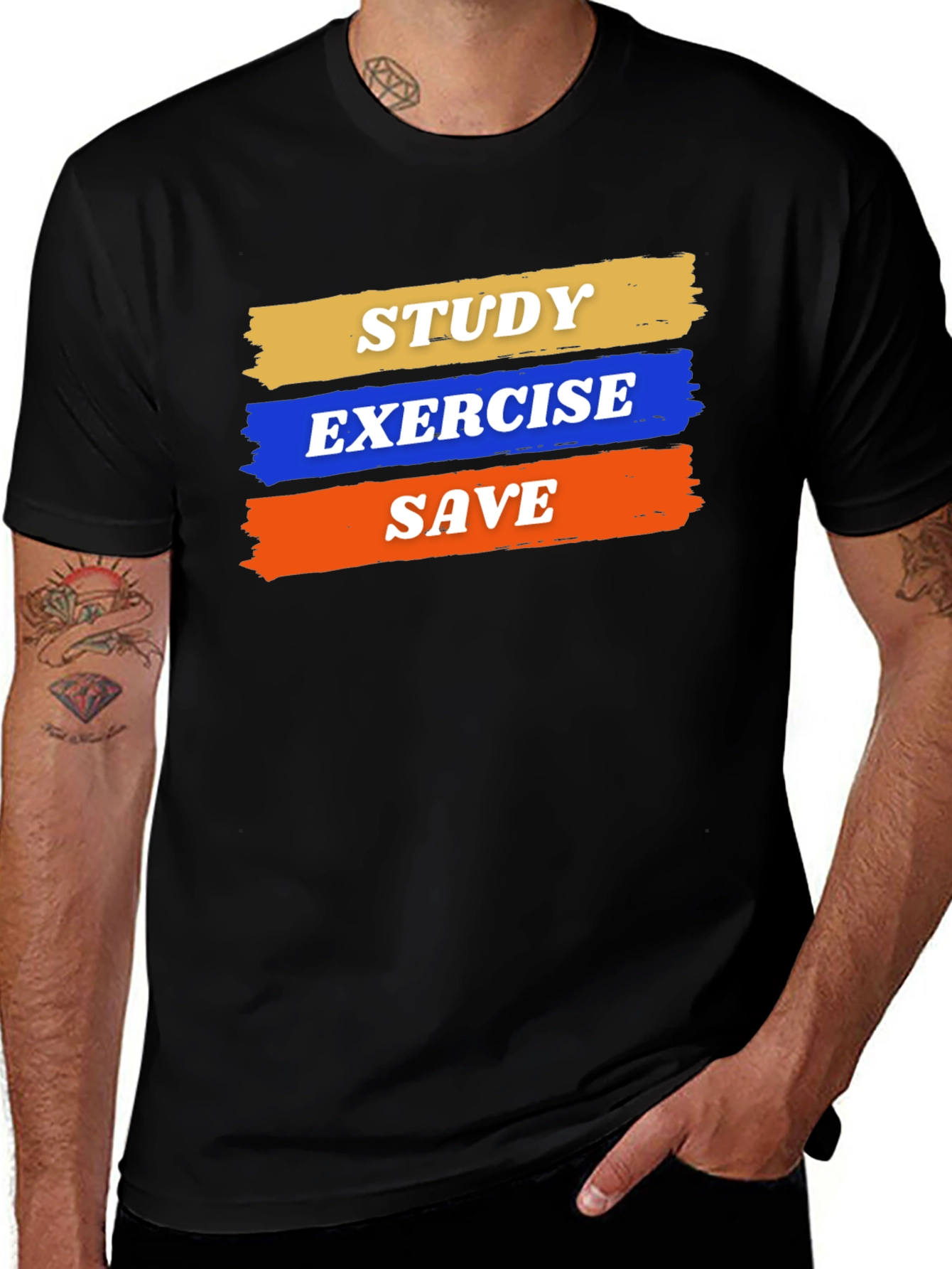 Variant 13 of Study Exercise Save T-Shirt