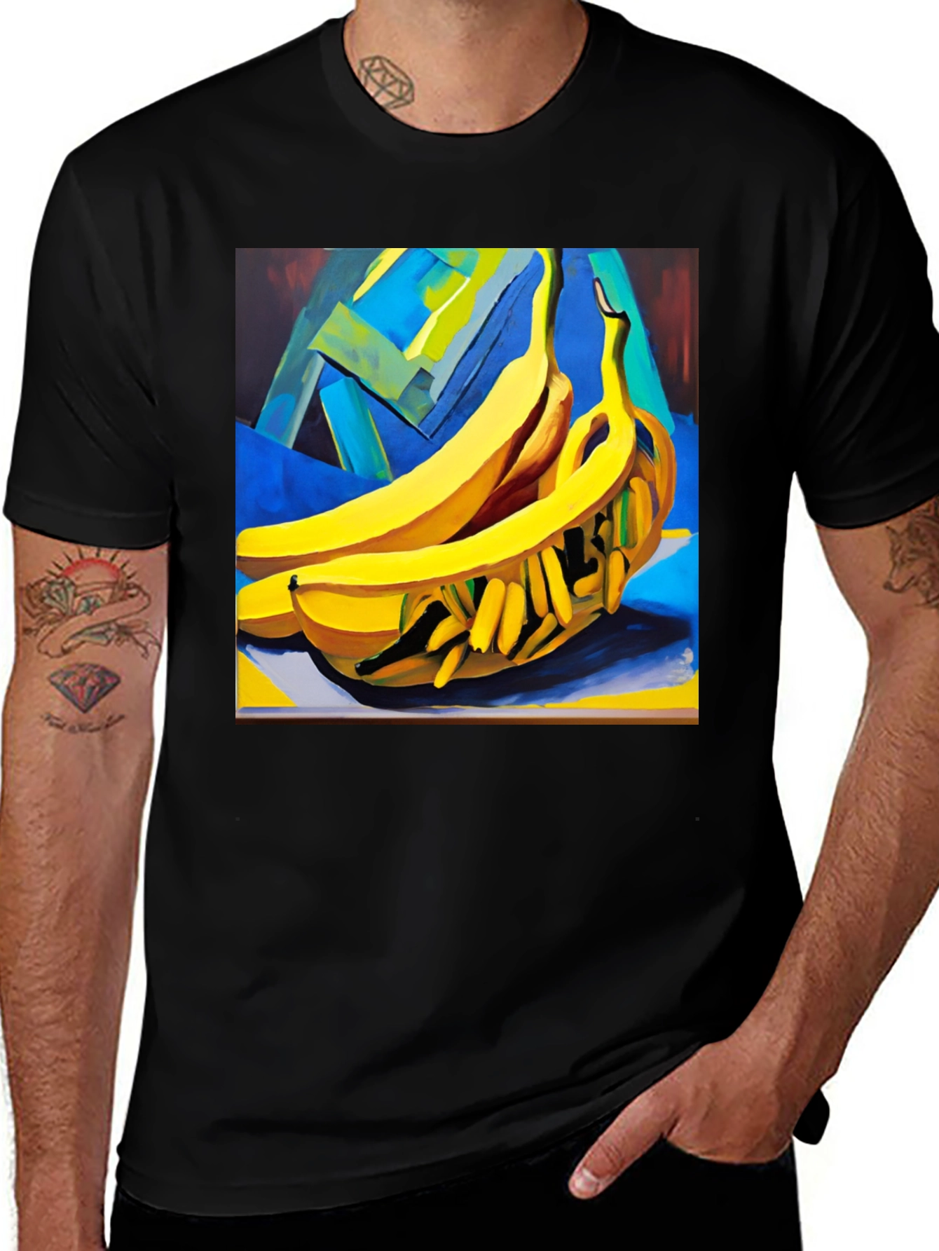 Variant 15 of Abstract Banana T-Shirt