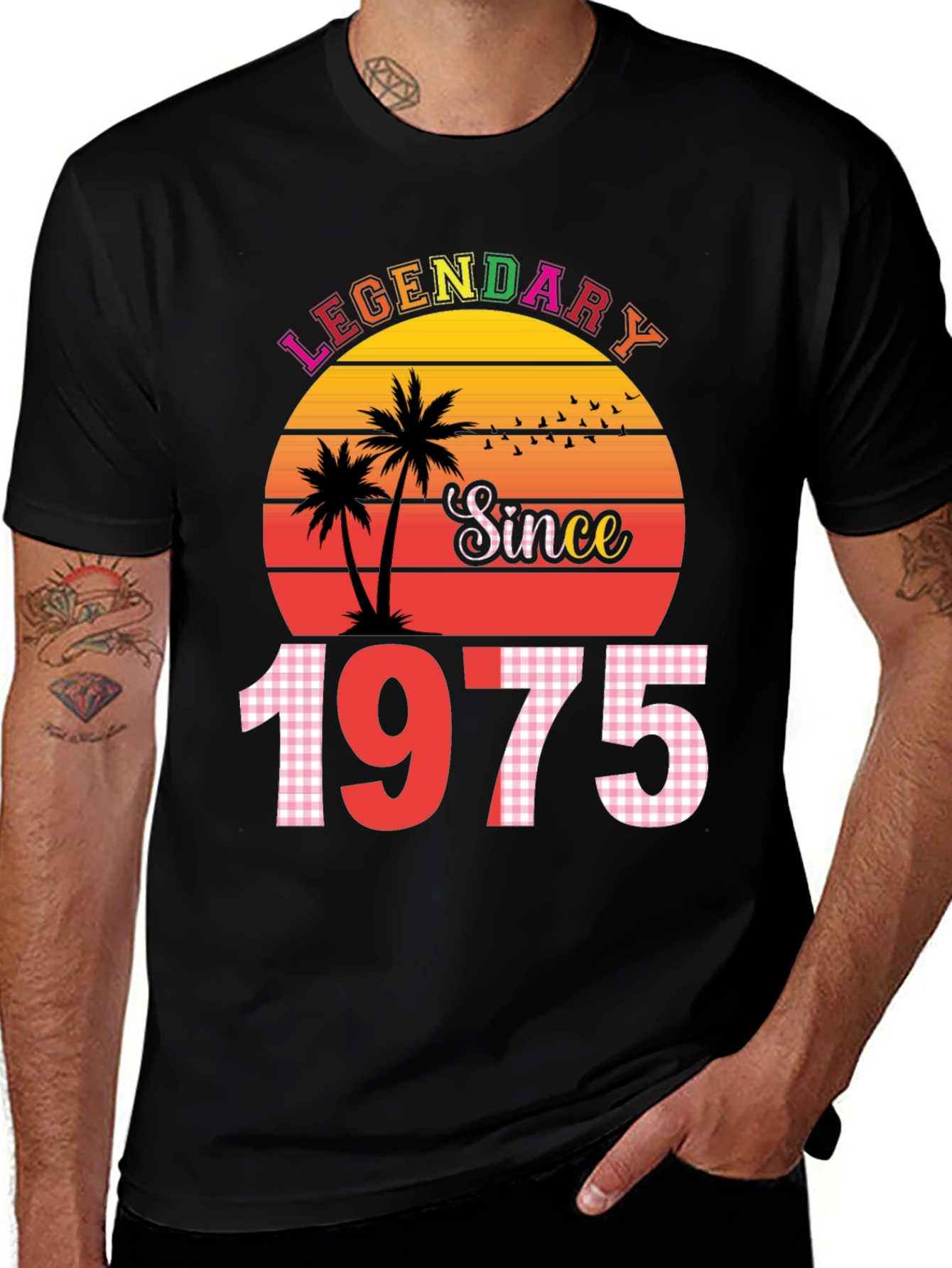 Variant 2 of Legendary Since 1975 Black T-Shirt