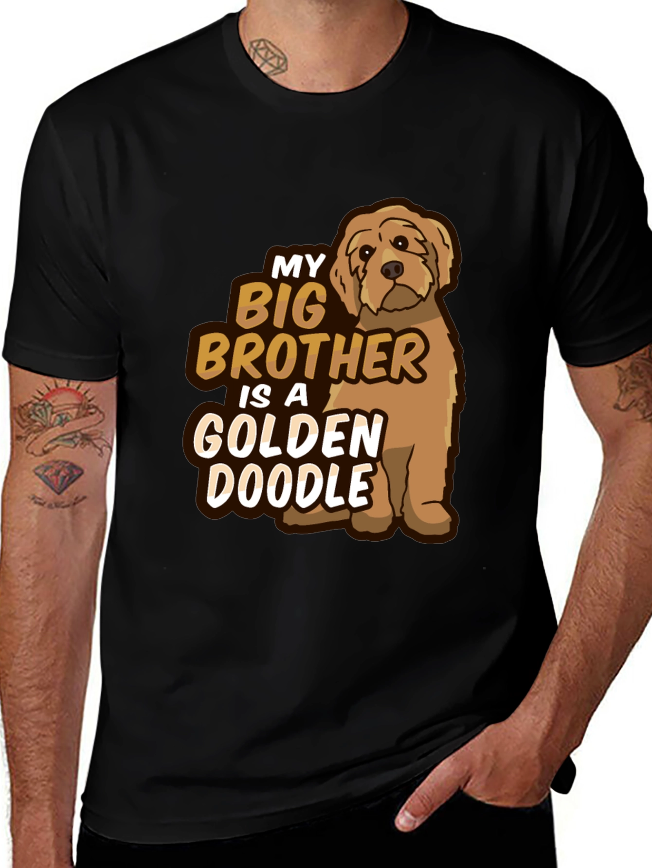 Variant 29 of My Big Brother is a Golden Doodle T-Shirt