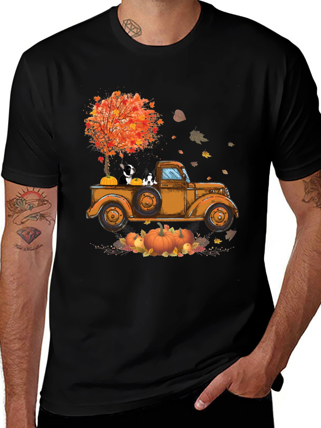 Variant 21 of Fall Truck T-Shirt
