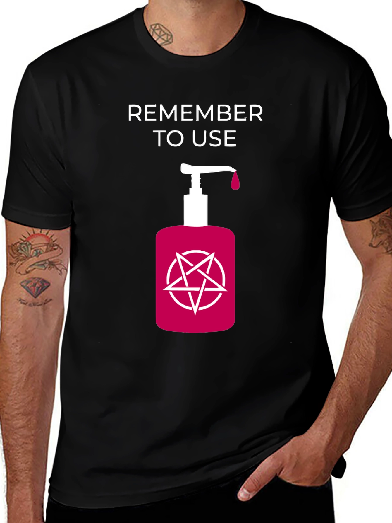 Variant 7 of Remember to Use Hand Sanitizer T-Shirt