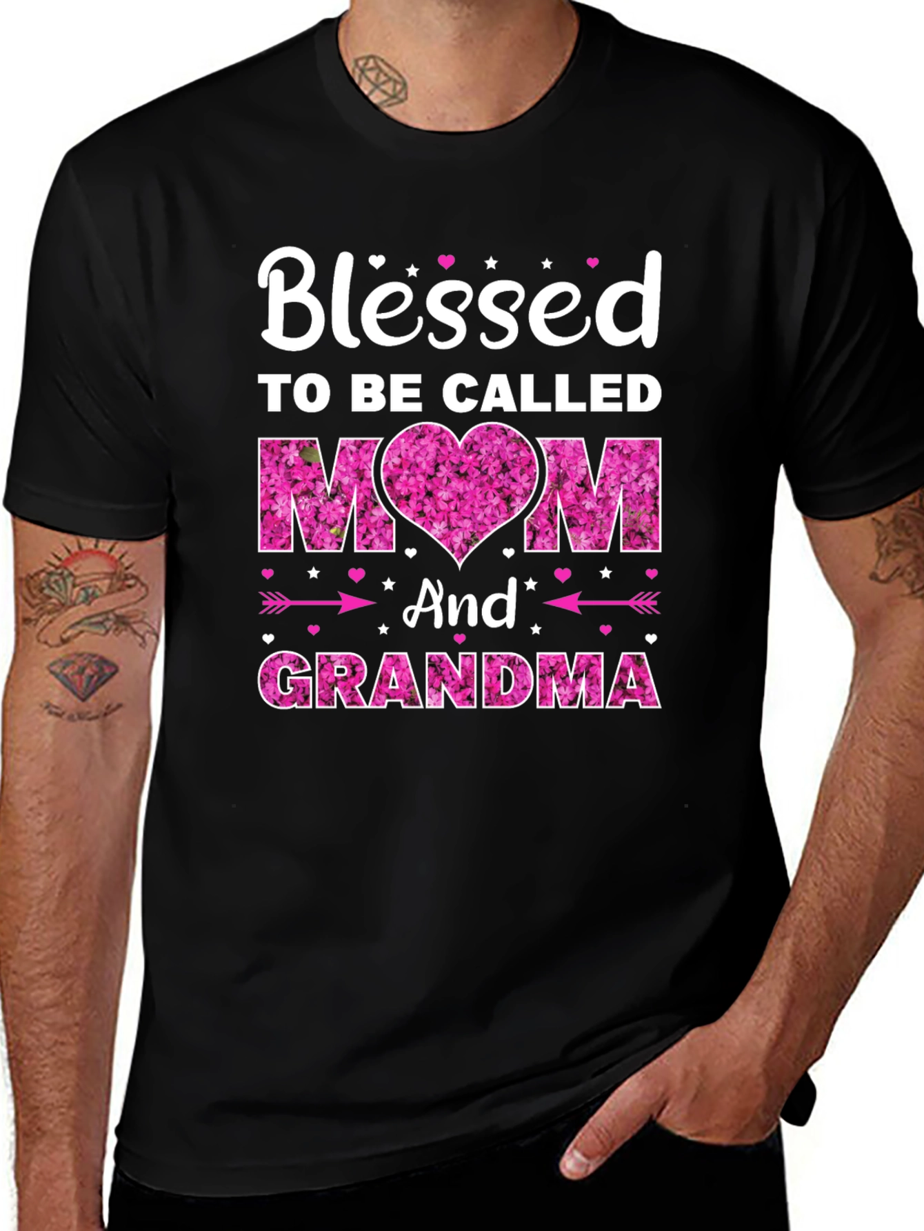 Variant 30 of Blessed Mom and Grandma T-Shirt