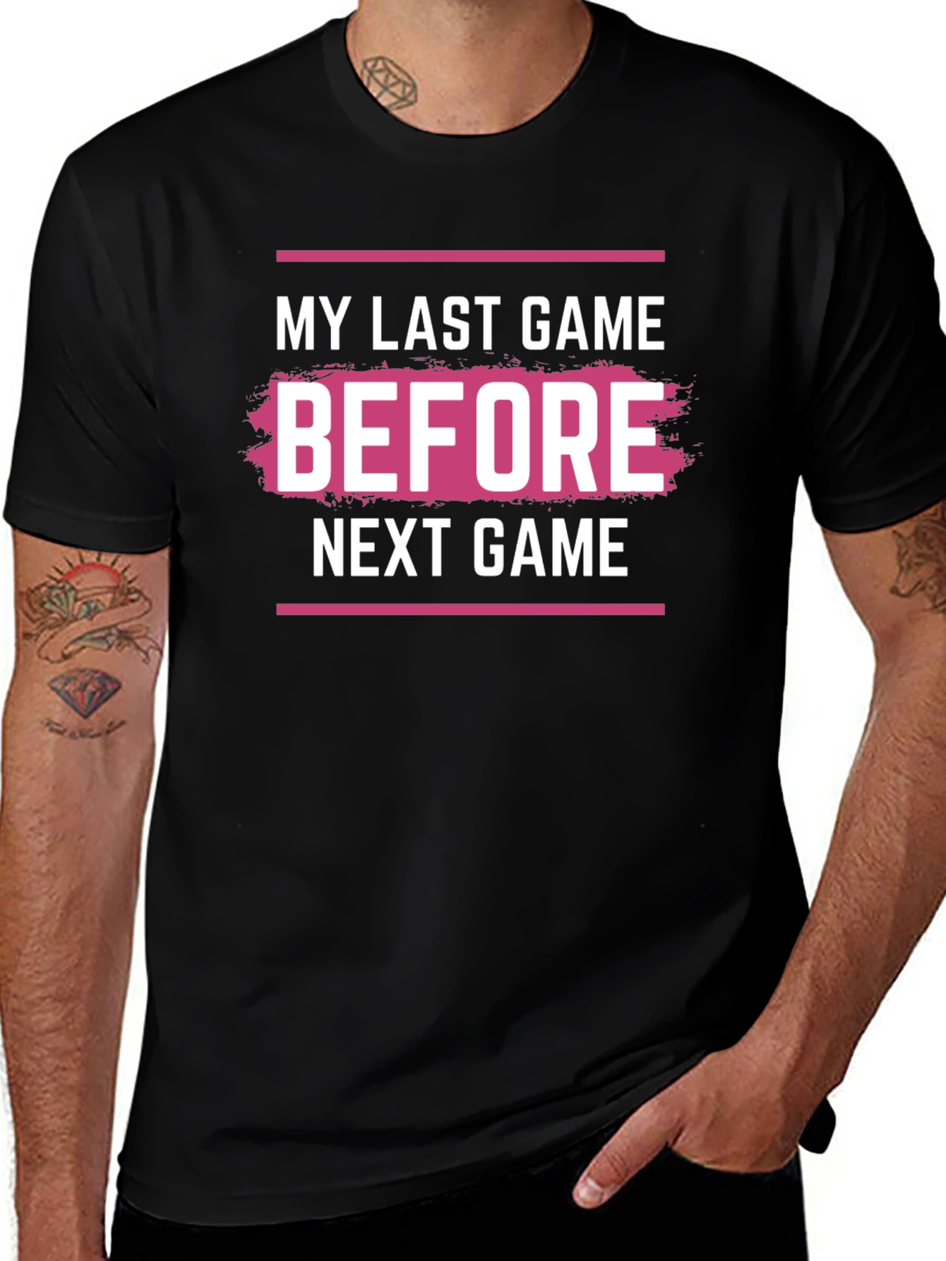 Variant 17 of My Last Game Before Next Game T-Shirt - Gamer Tee