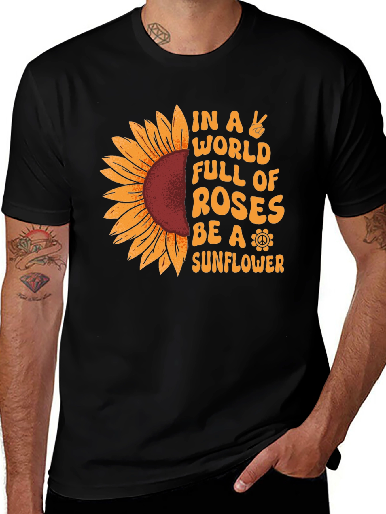 Variant 30 of Be a Sunflower Graphic Tee