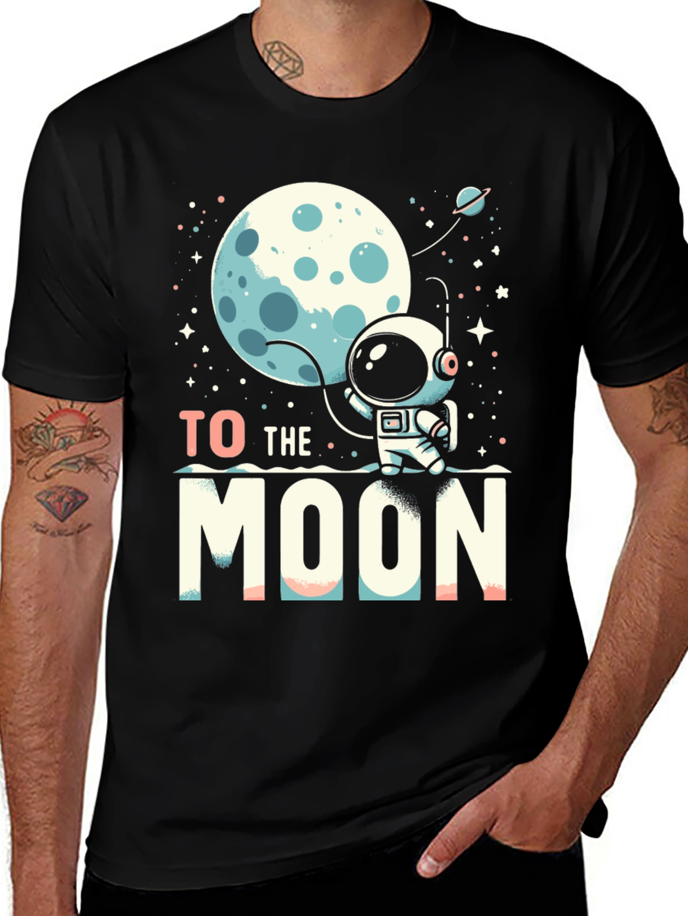 To the Moon Graphic Tee