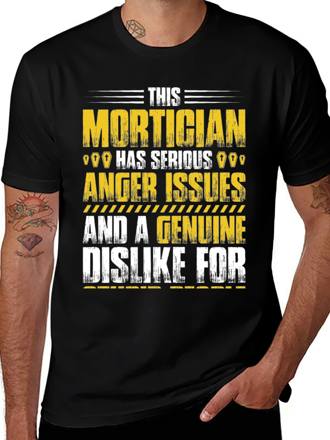 Variant 19 of Mortician Humor Graphic T-Shirt
