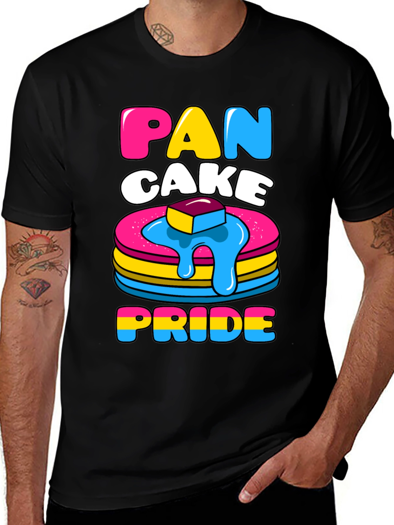 Pansexual Pride Pancake T-Shirt