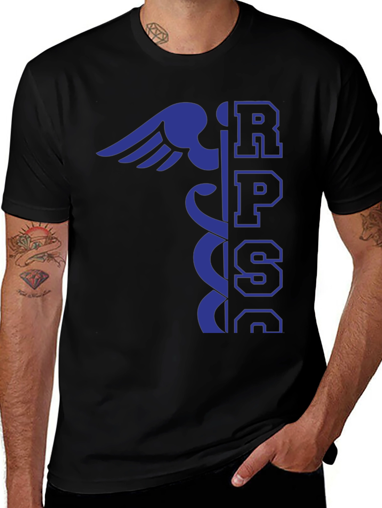 Variant 23 of RPSC Caduceus T-Shirt - Bold Graphic Tee