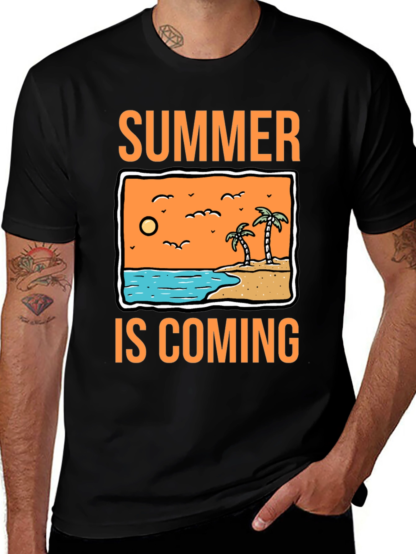 Variant 8 of Summer is Coming T-Shirt