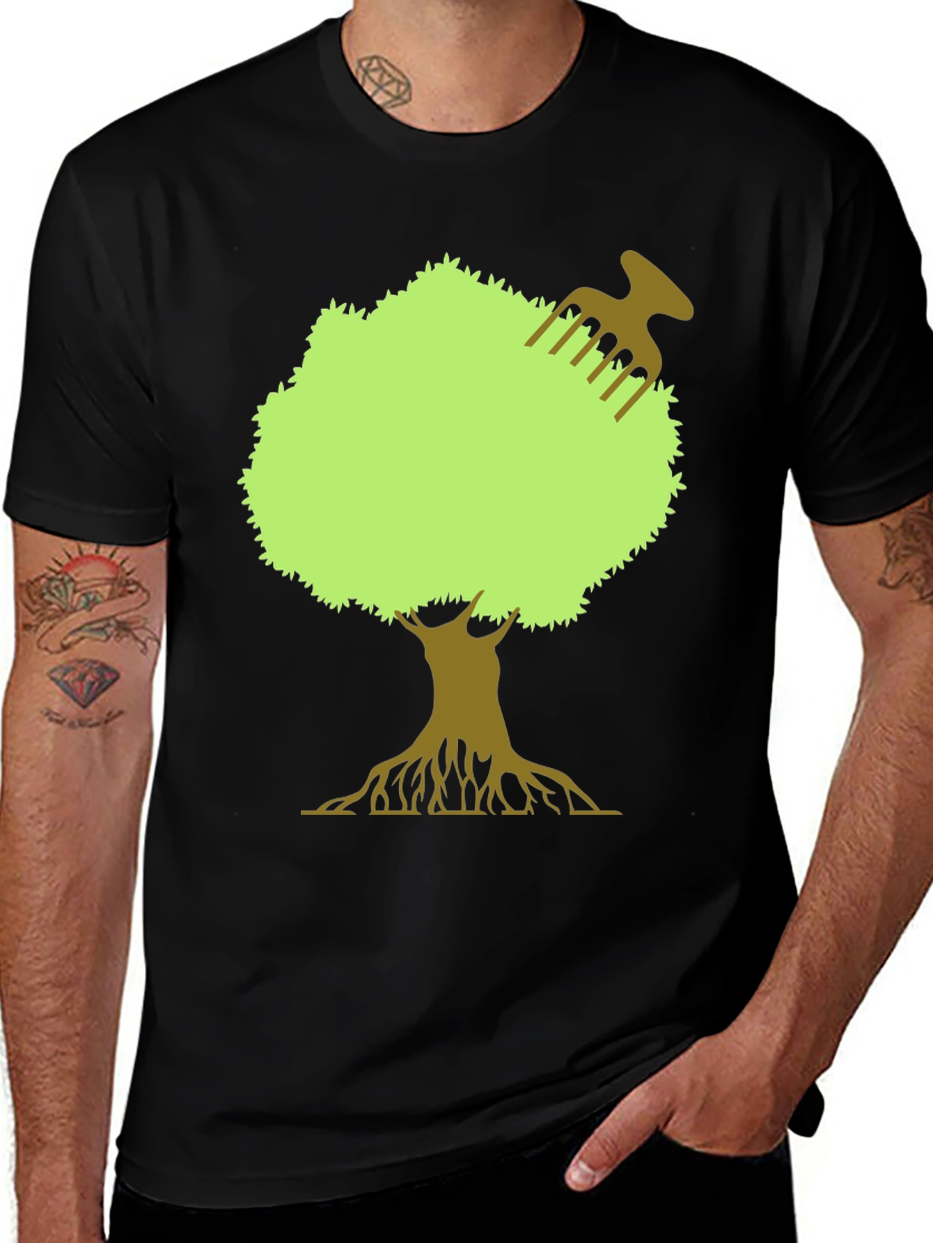 Afro Tree T-Shirt - Rooted in Style