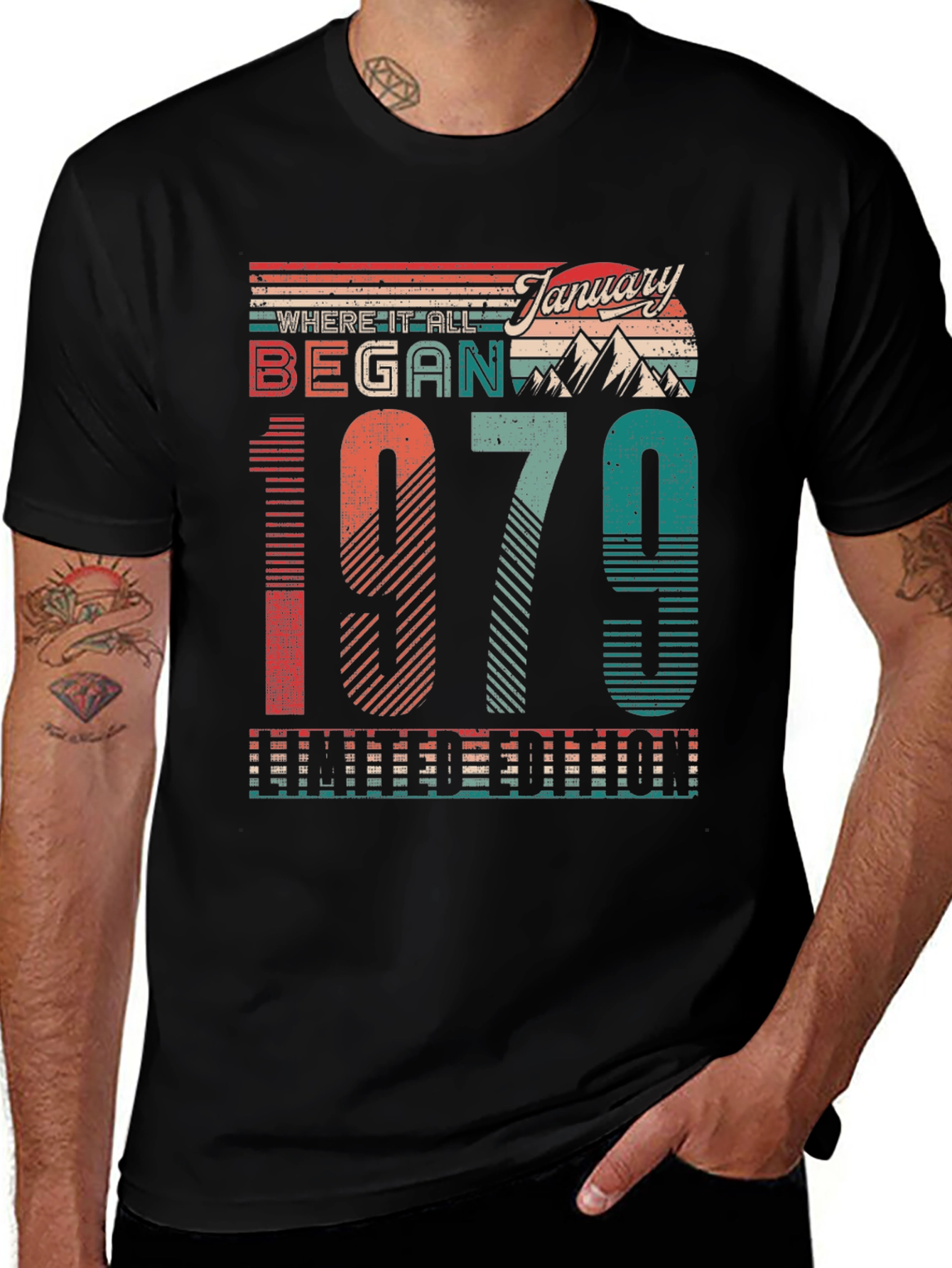Variant 5 of January 1979 Limited Edition Graphic Tee