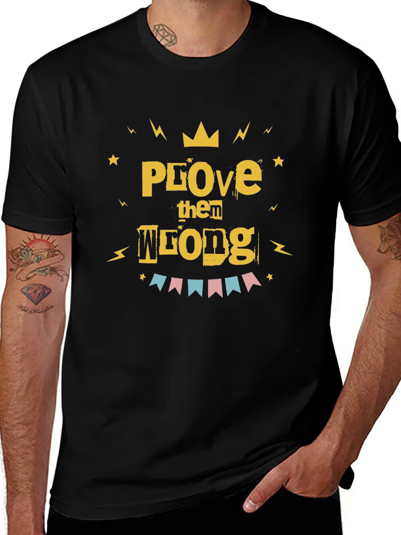 Variant 11 of Prove Them Wrong Graphic Print T-Shirt