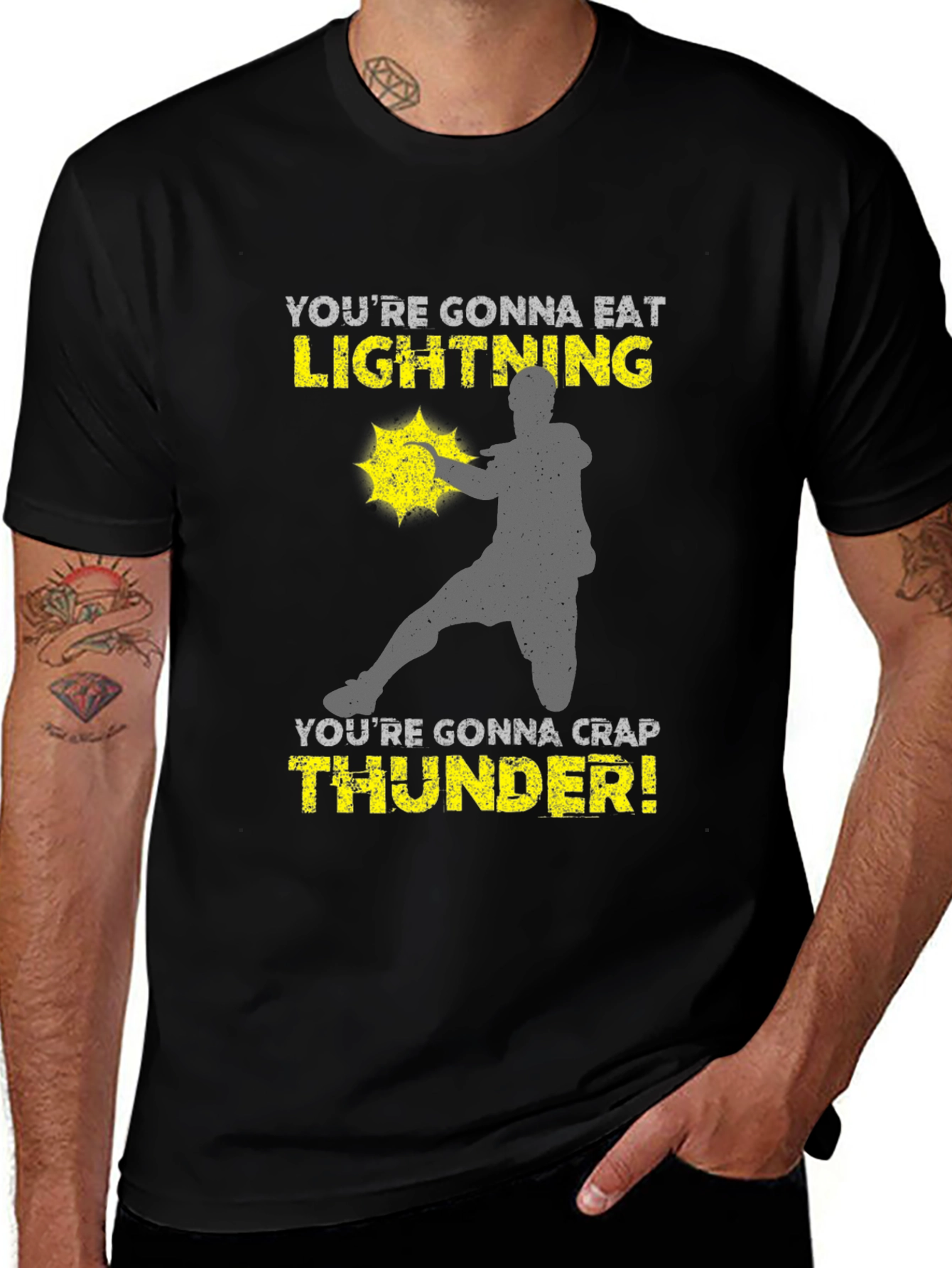 Variant 22 of Eat Lightning, Crap Thunder T-Shirt