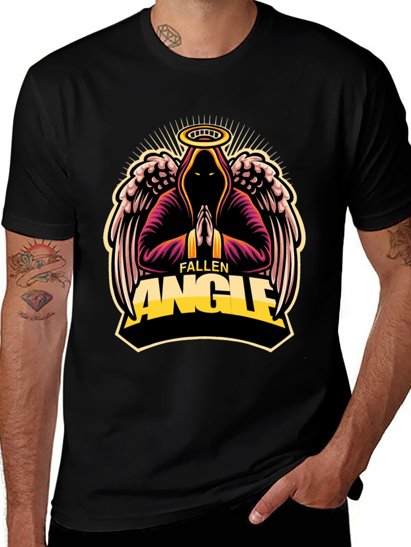 Variant 17 of Fallen Angle Graphic Tee