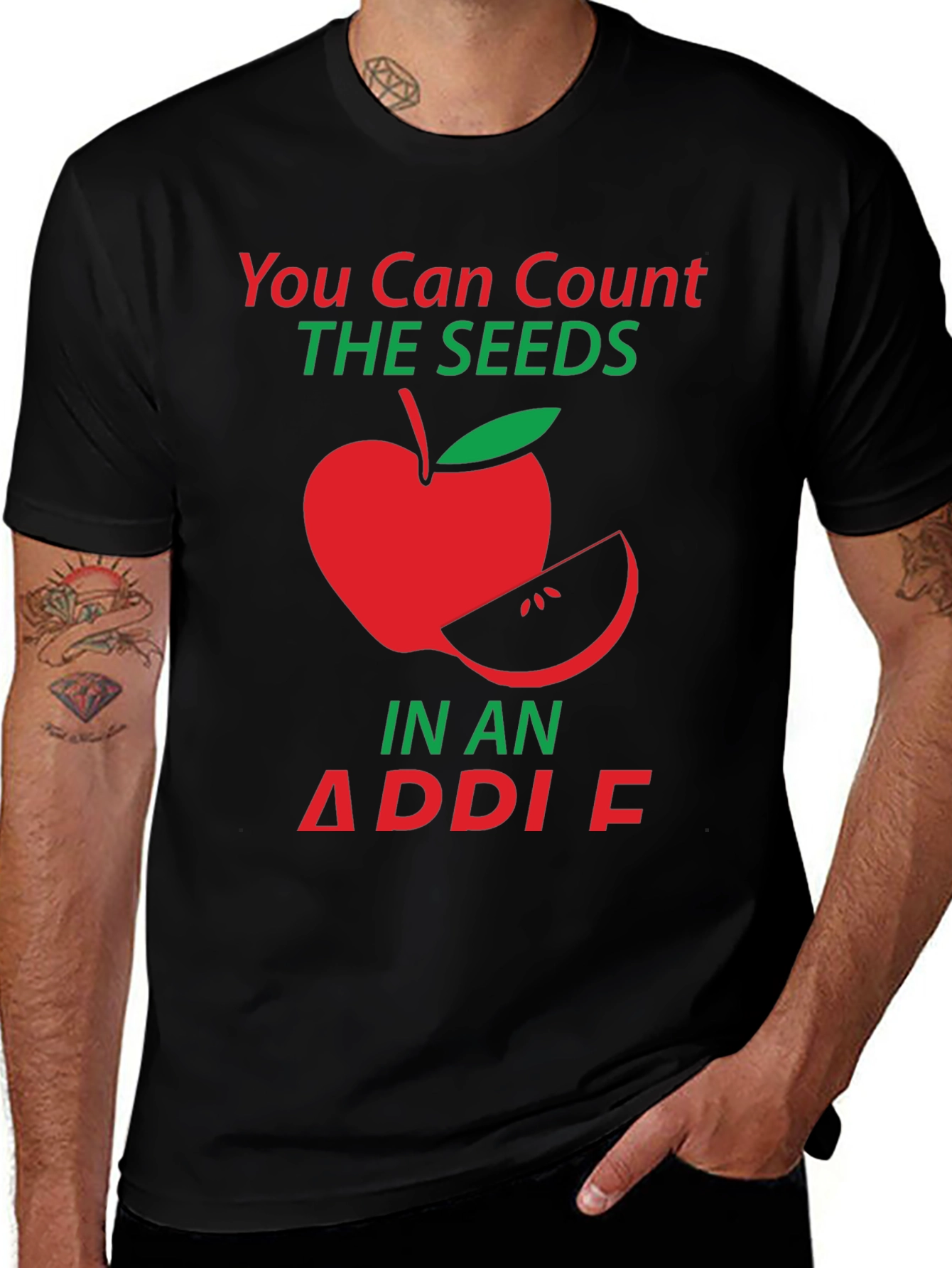 Variant 26 of Apple Seeds Graphic Tee