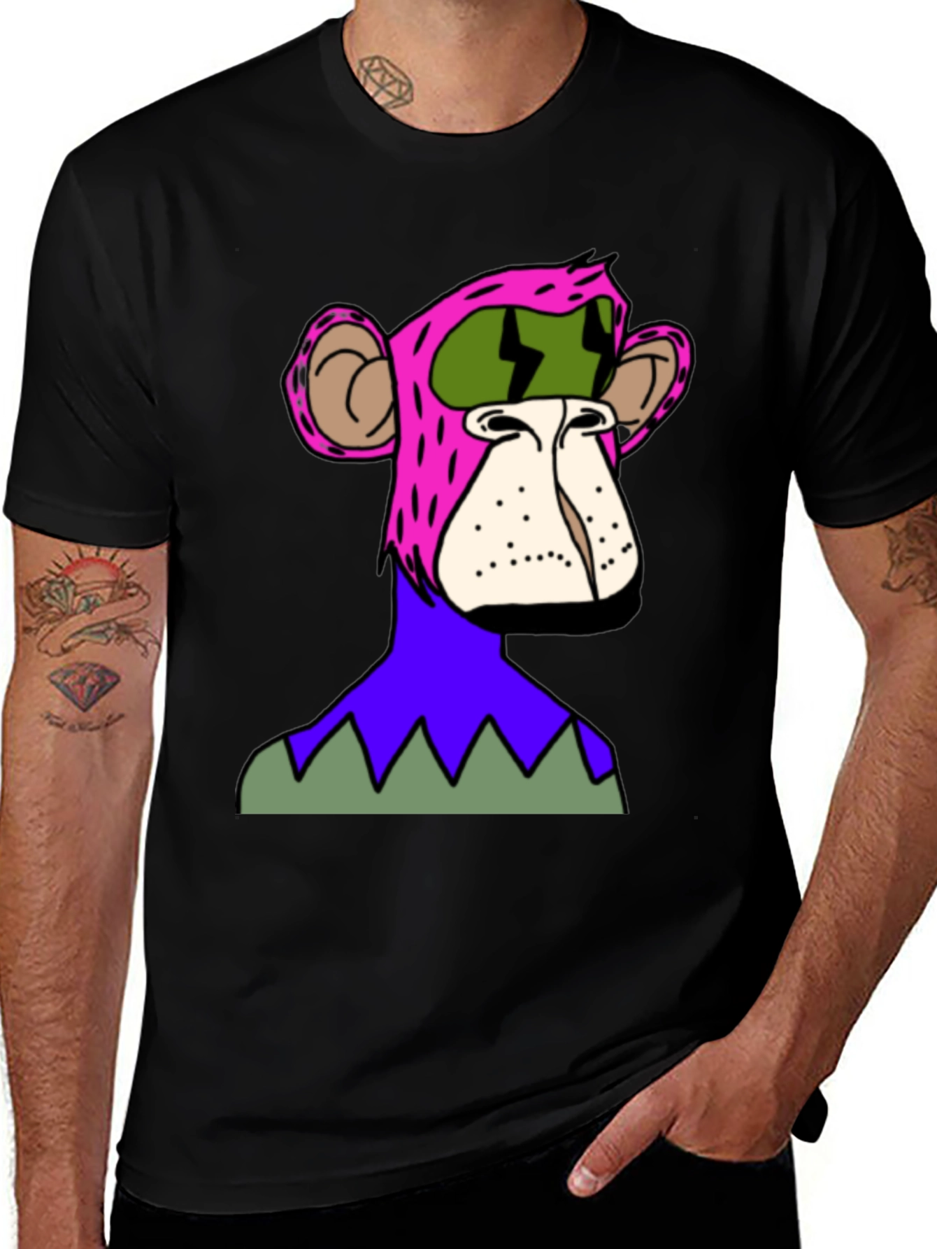 Variant 25 of Bored Ape NFT Graphic T-Shirt - Bold Style