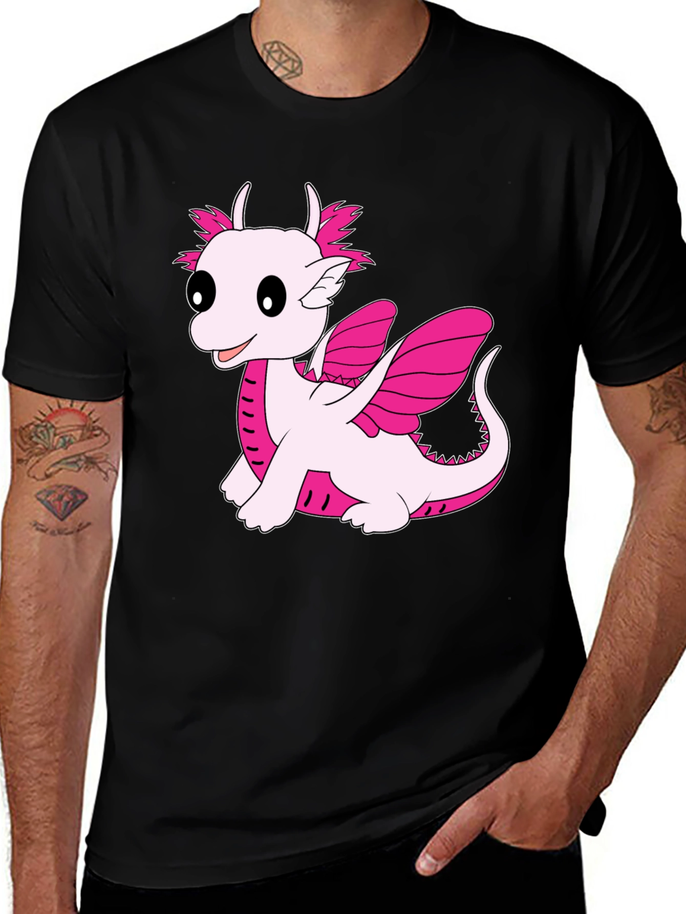 Variant 30 of Dragon Axolotl T-Shirt