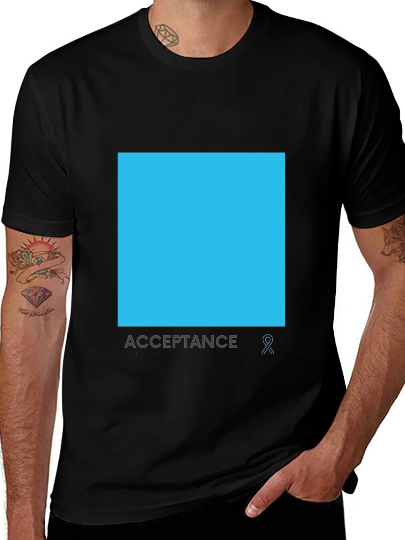 Variant 28 of Acceptance T-Shirt, Awareness Tee