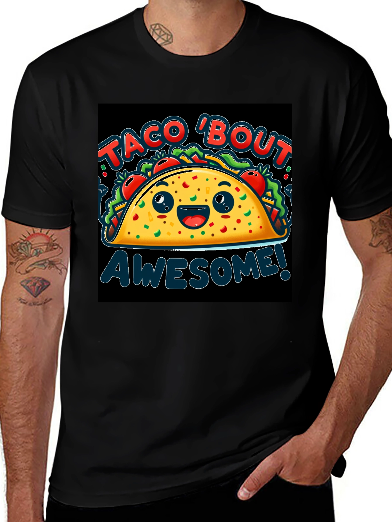 Variant 19 of Taco 'Bout Awesome! T-Shirt