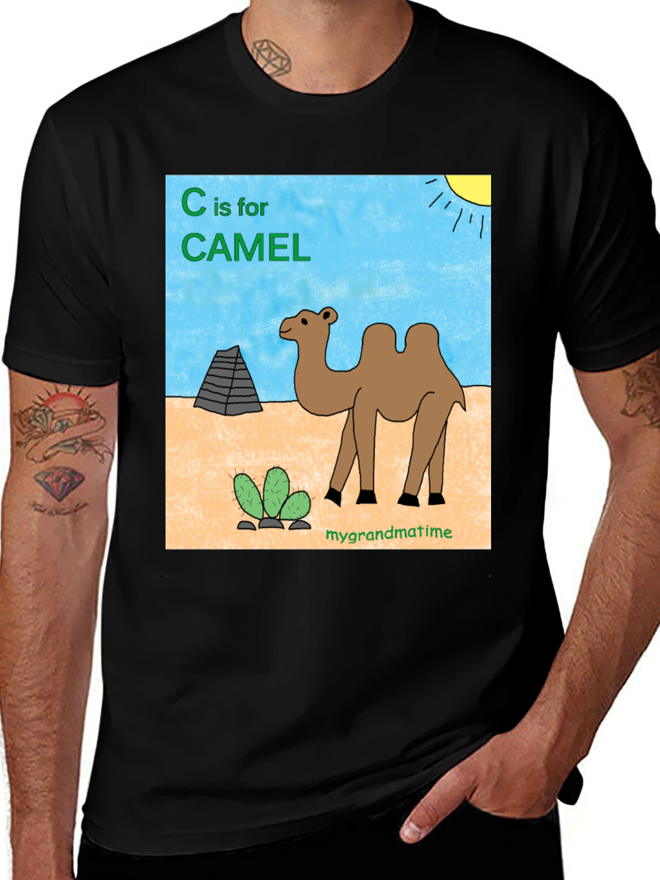 Variant 5 of C is for Camel T-Shirt