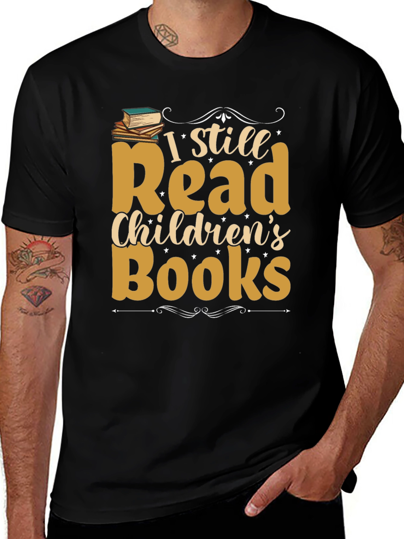 Variant 21 of I Still Read Children's Books Graphic Tee