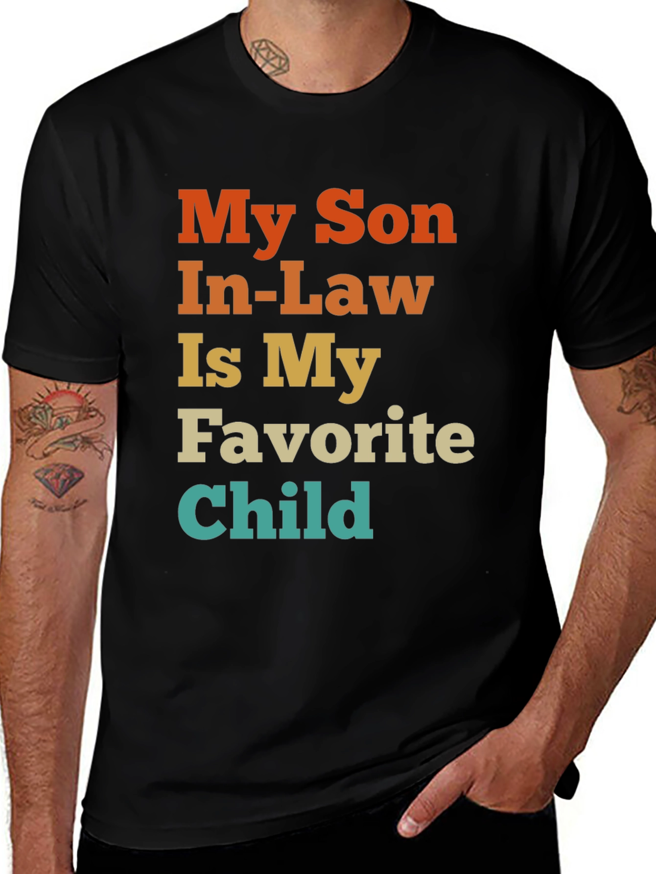 Funny Son-In-Law Favorite Child T-Shirt