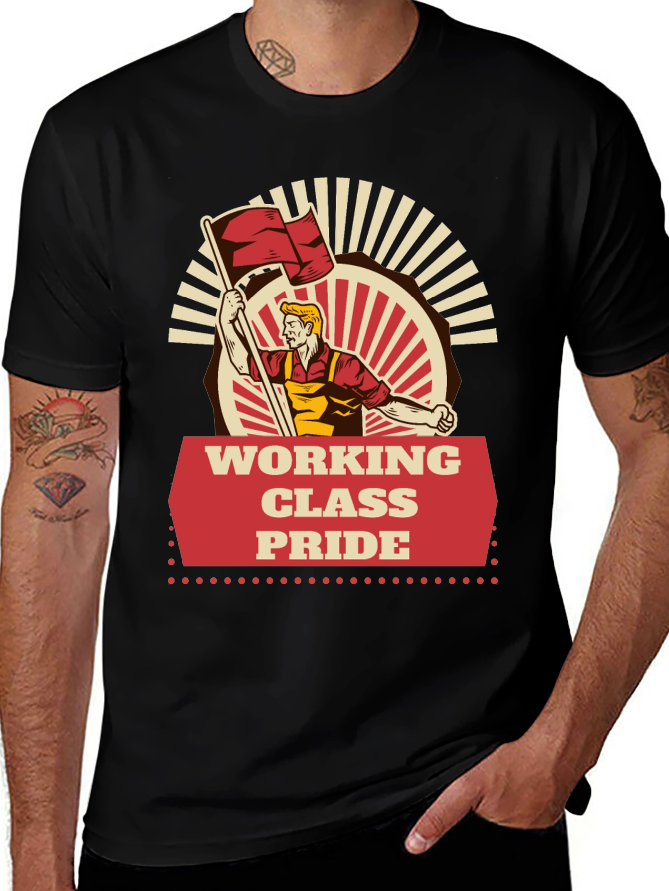 Variant 26 of Working Class Pride T-Shirt