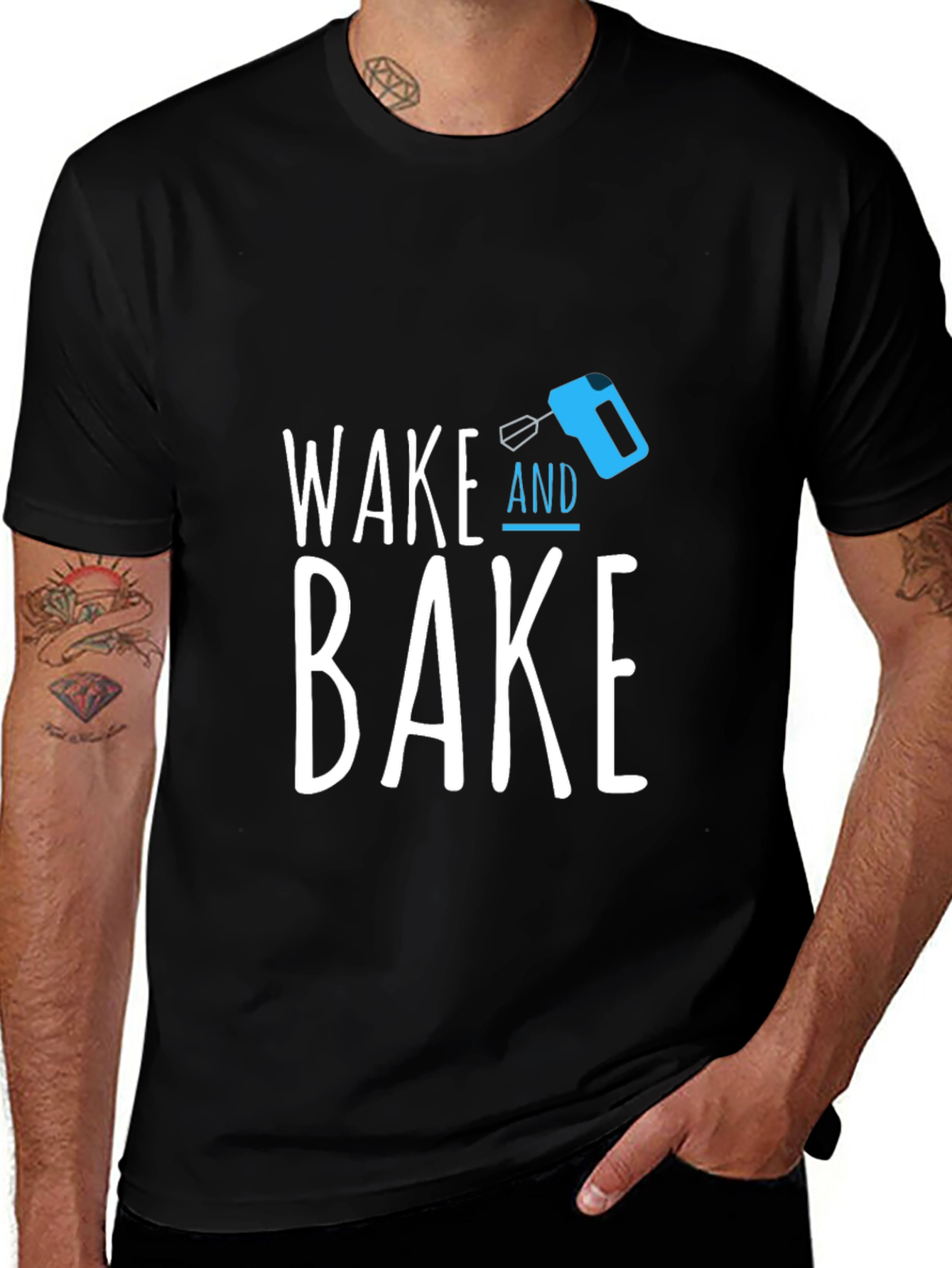 Wake and Bake T-Shirt - Funny Baking Shirt