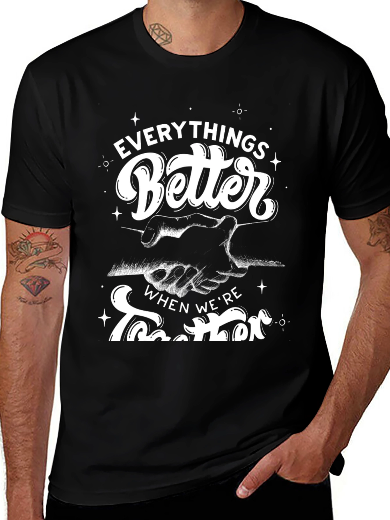 Variant 29 of Everything's Better Together Graphic Tee