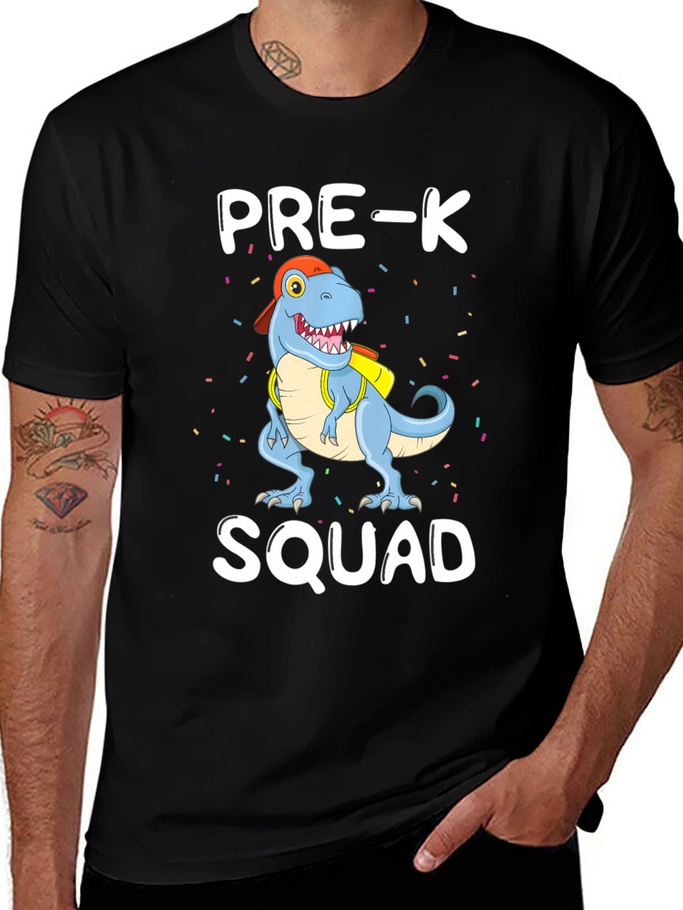 Pre-K Squad T-Shirt - Cute Dinosaur Back to School Tee
