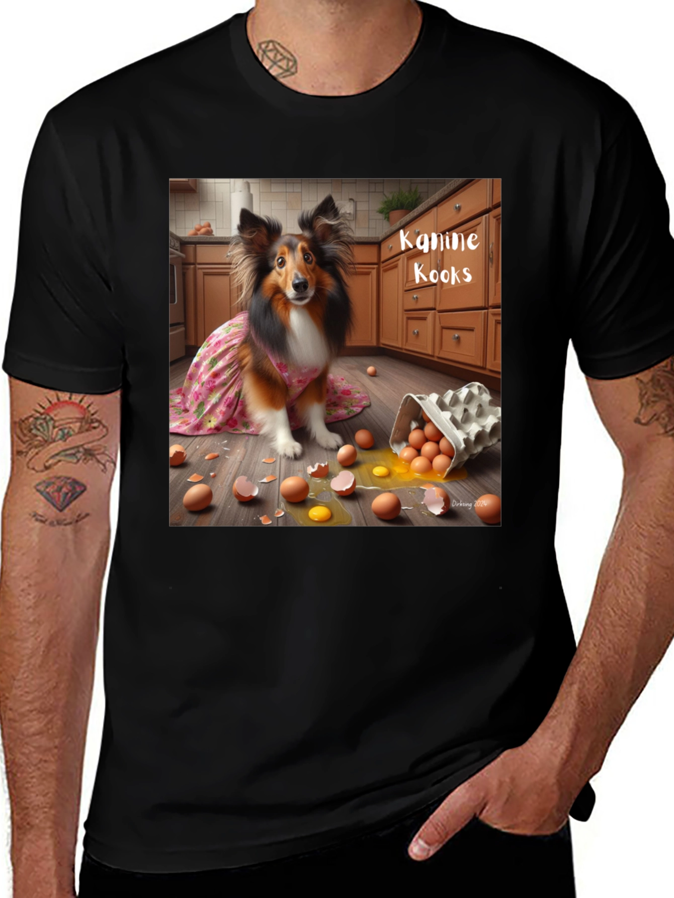 Variant 2 of Kanine Kooks Graphic Tee